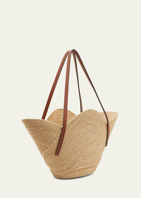 Loewe x Paula's Ibiza Petal Basket Raffia Tote Bag