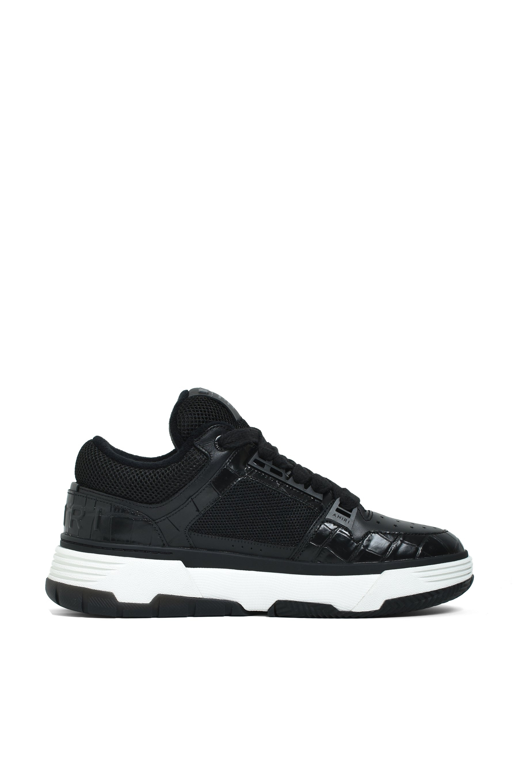 CROC DEBOSSED MA-1 / BLK - 3
