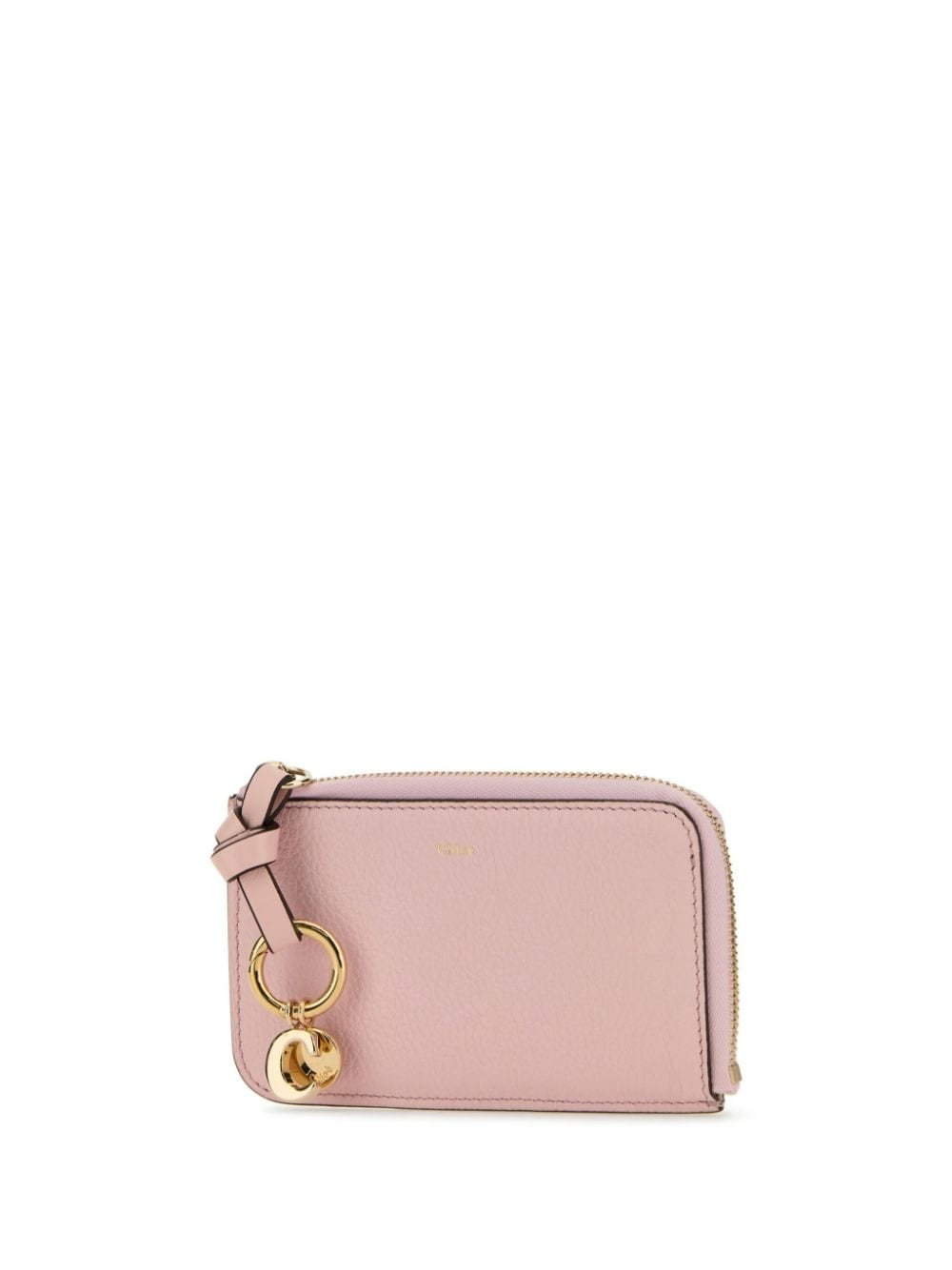 logo-charm leather wallet - 3