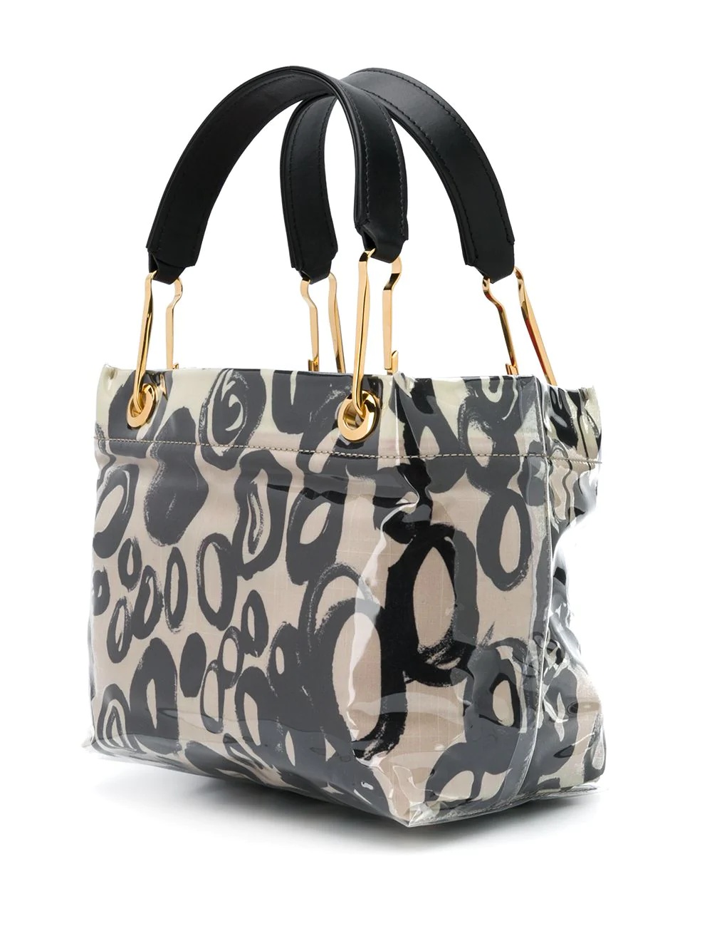 logo print tote - 3