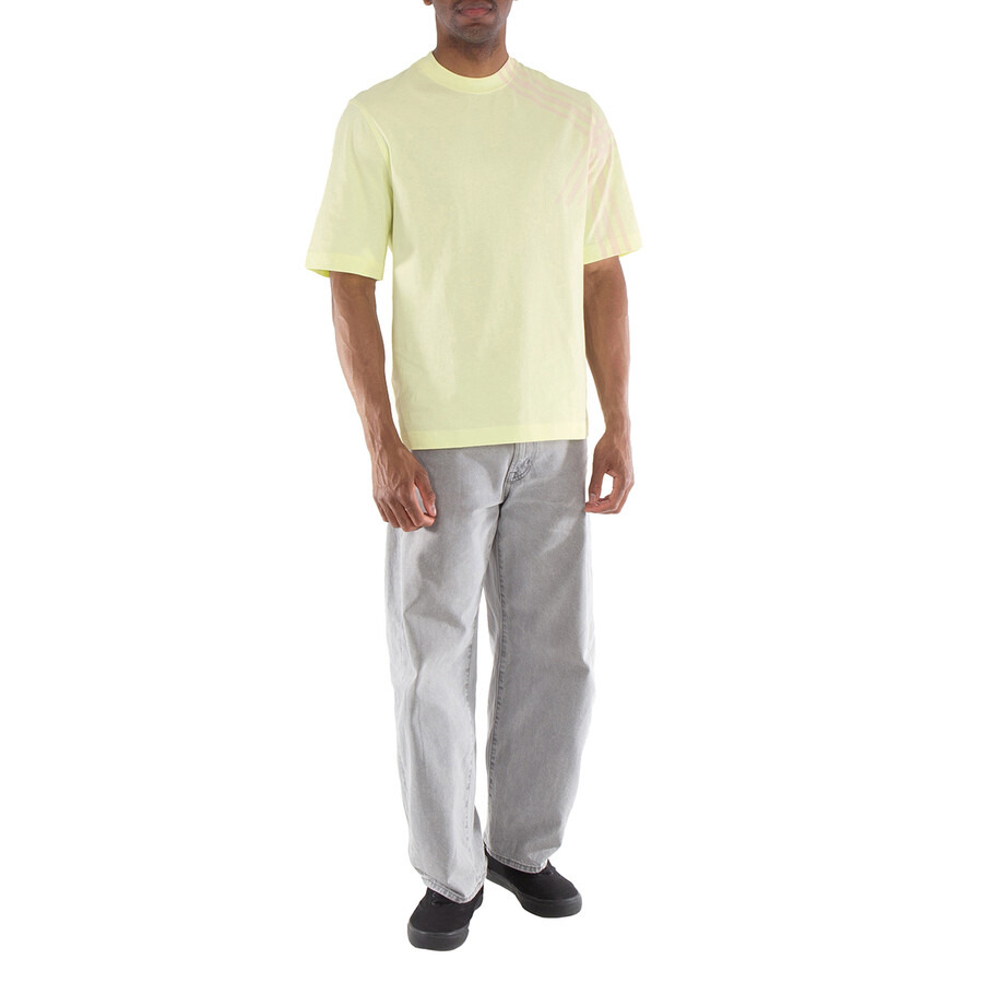 Burberry Check Sleeve Cotton T-shirt - 4
