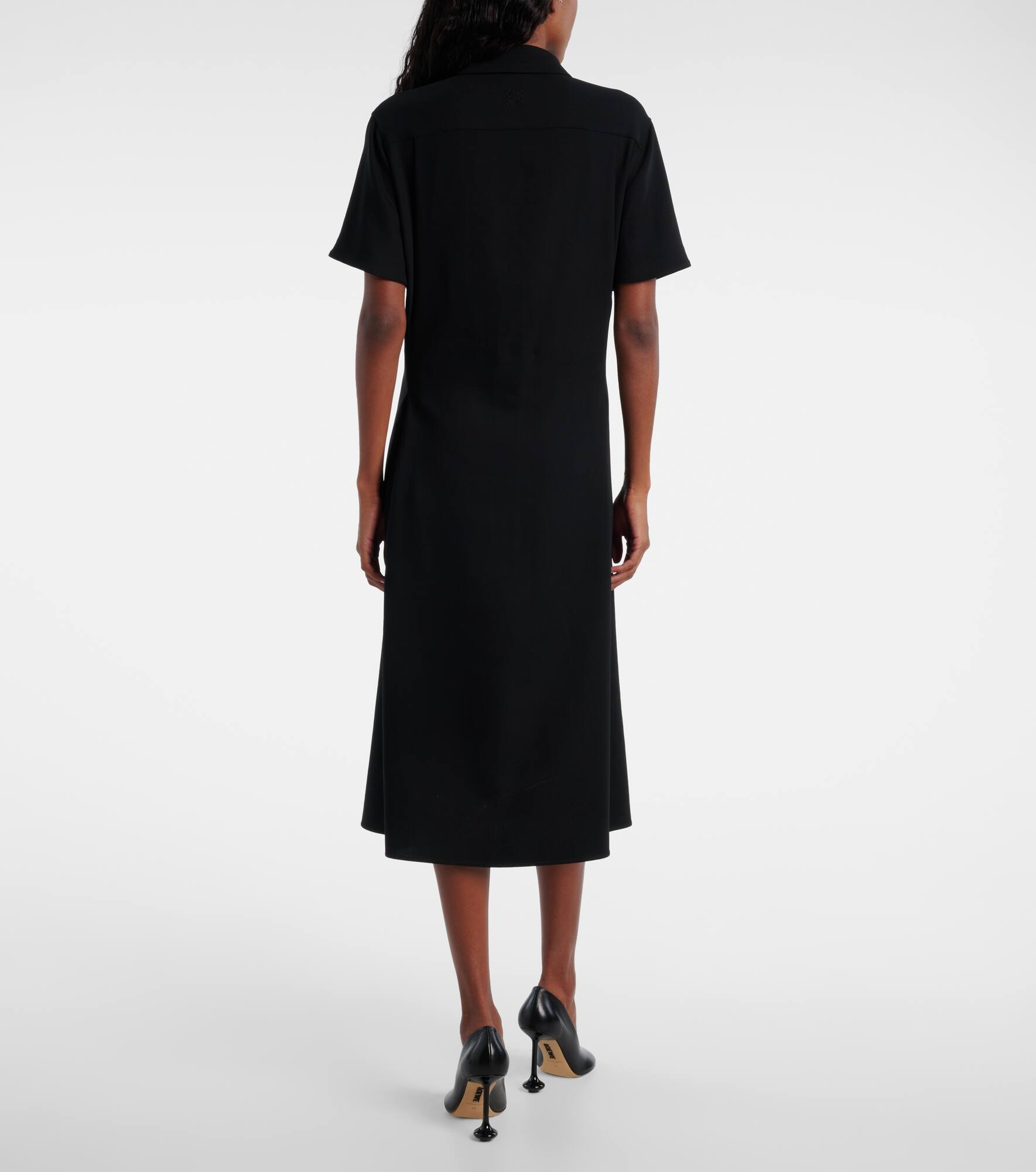 Belted midi dress - 3