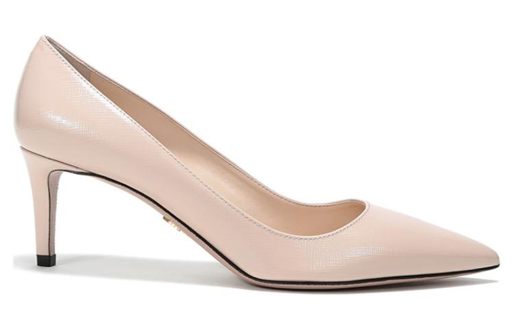 (WMNS) PRADA Pointed Saffiano Leather Heels 'Nude' 1I834I_3A9S_F0236_F_065 - 2