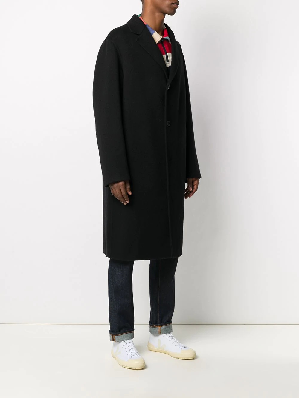 Ernst single-breasted wool coat - 4