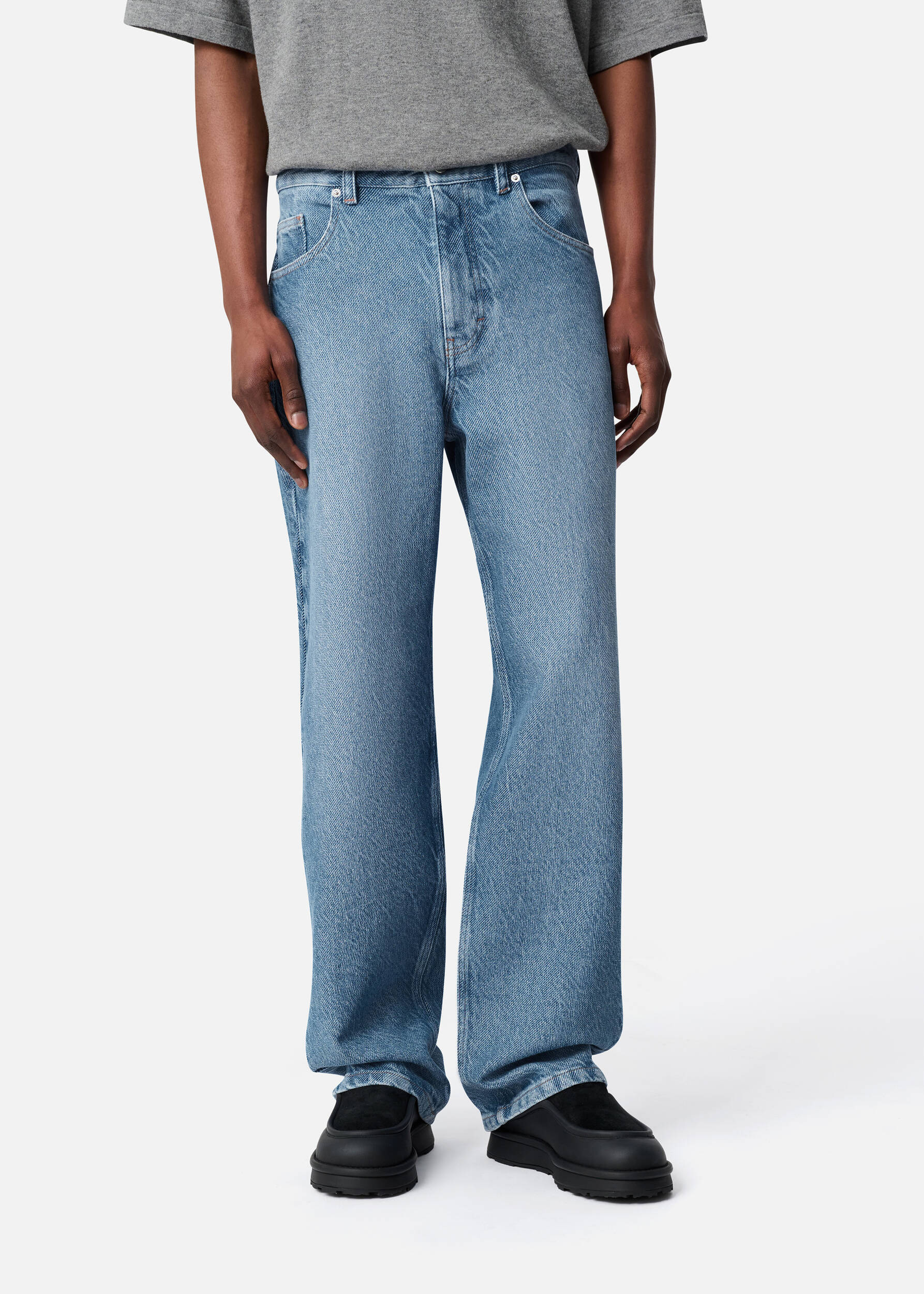Twill Relaxed Jeans - 2