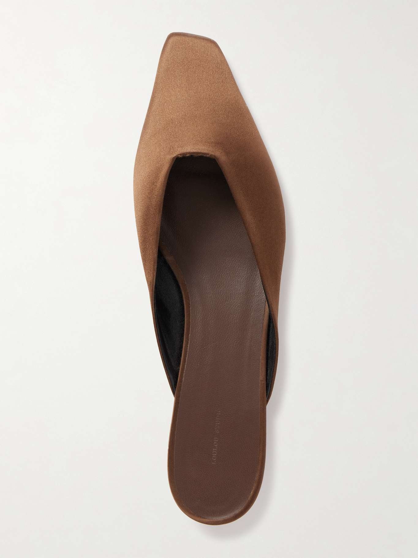 Petros satin slippers Brown - 5