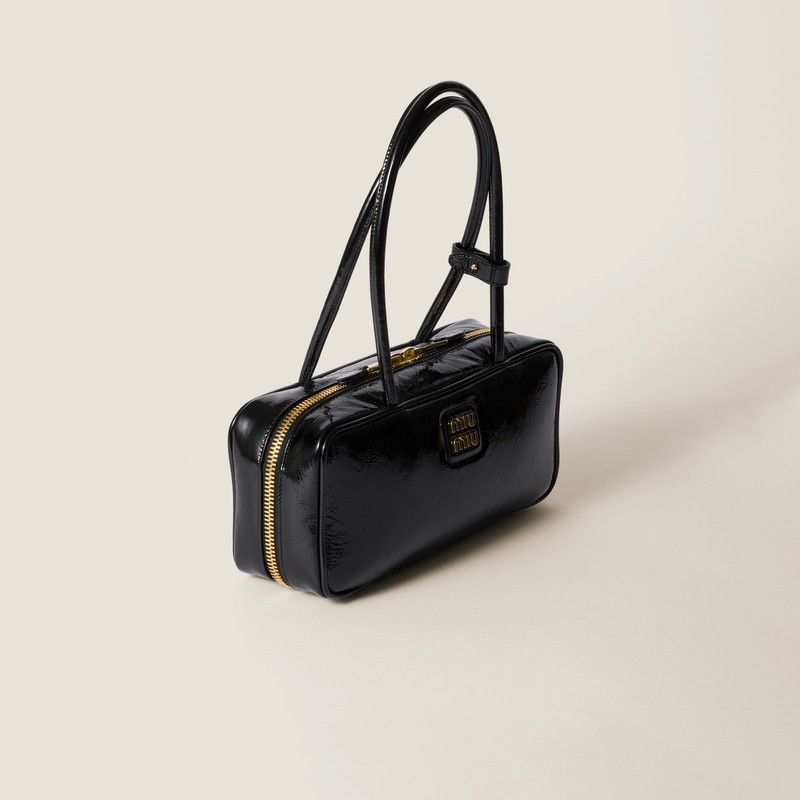 Miu Miu Beau naplak patent leather bag outlook