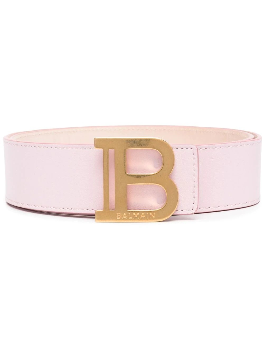 logo-buckle belt - 1