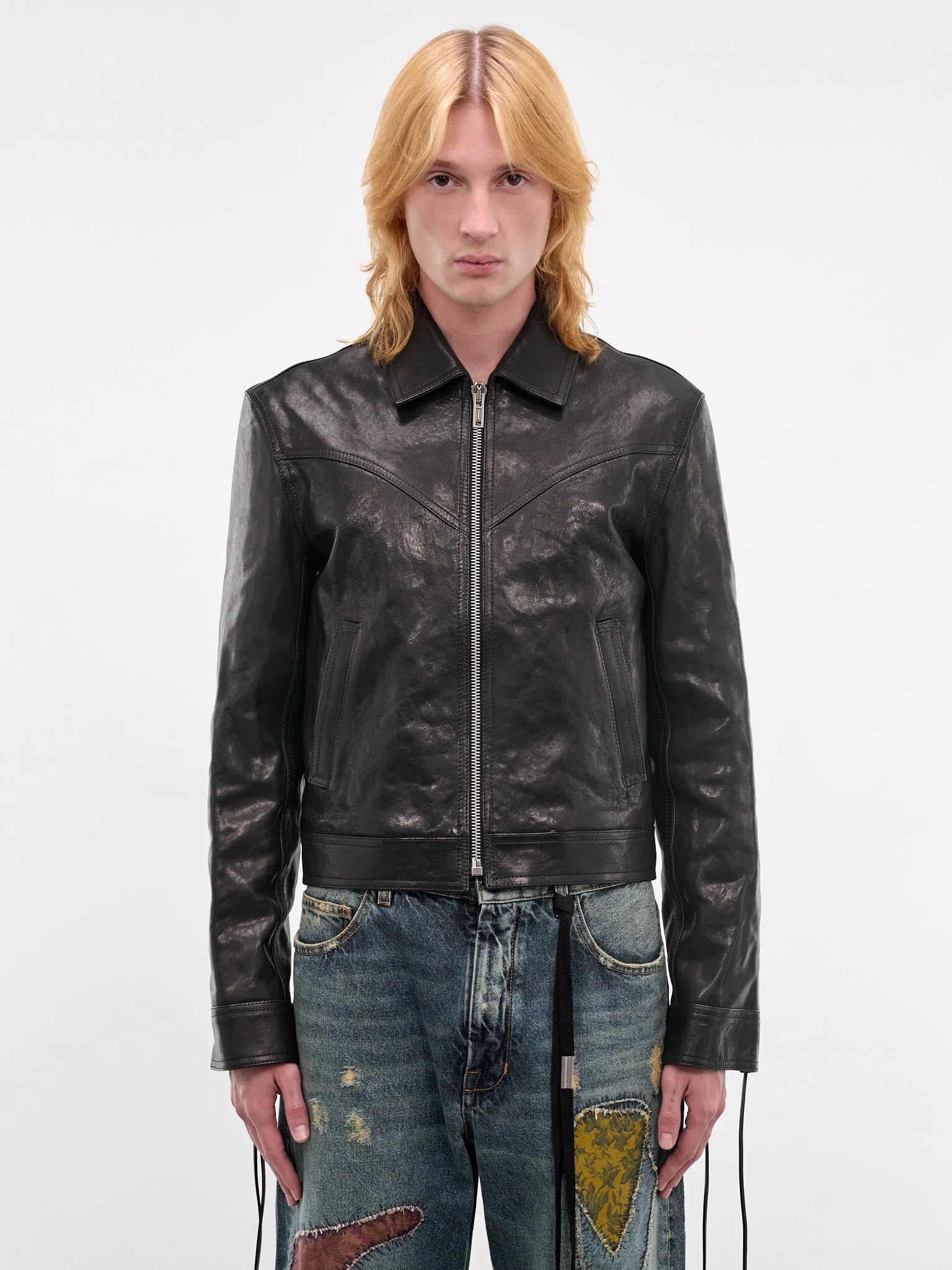Ulv Lacing Lamb Zip Jacket - 1