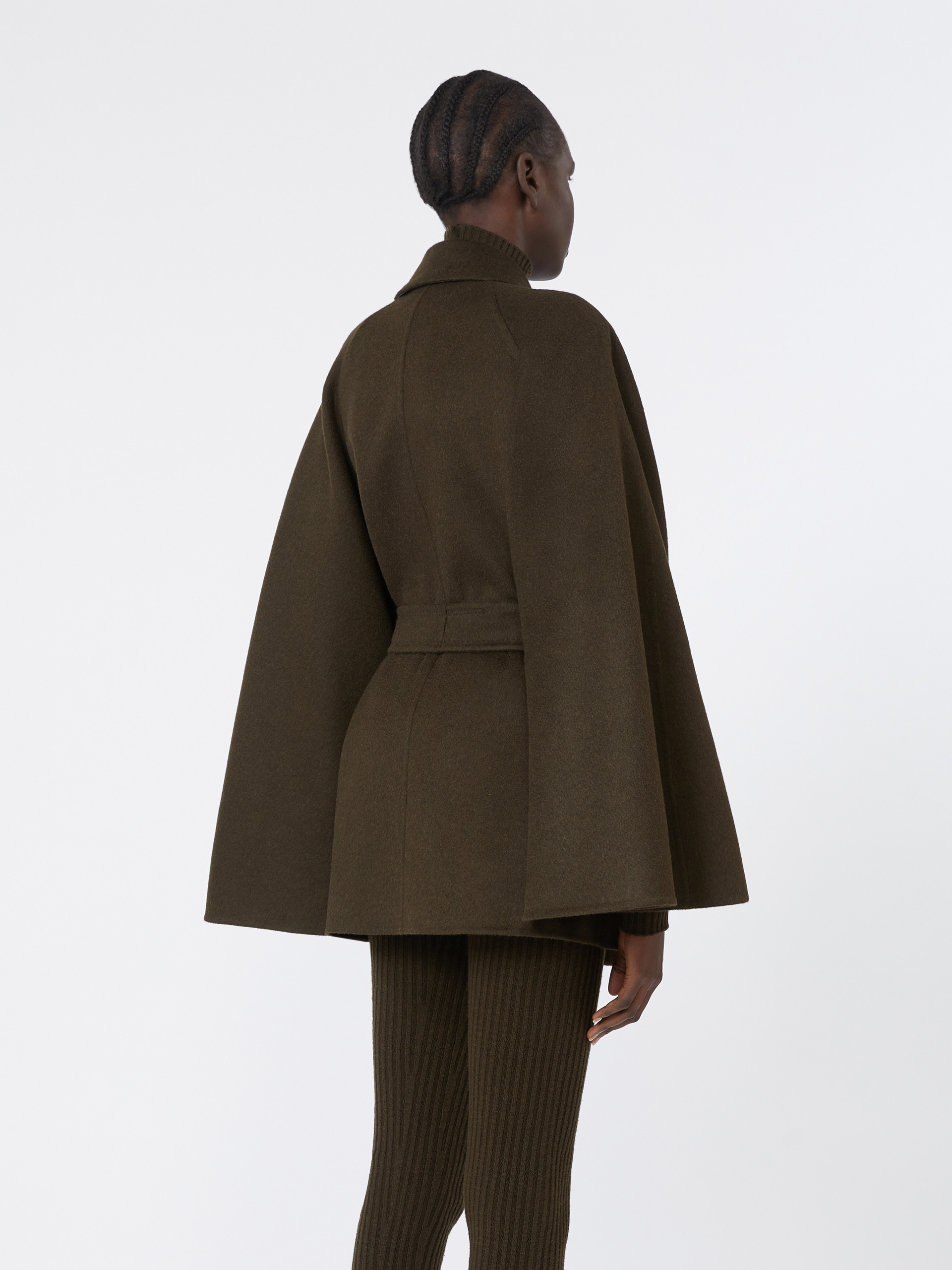 VERNA Camel coat with belt - 4