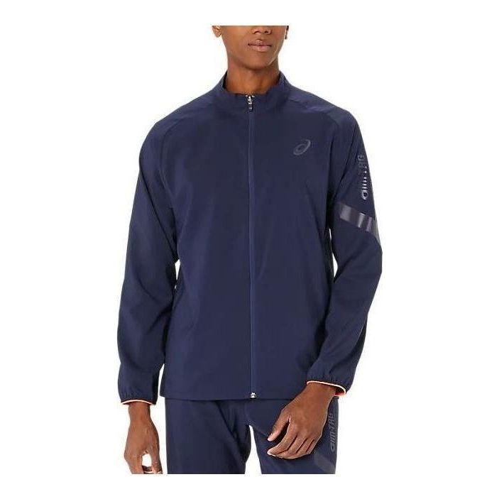 Asics A-I-M Cool Stretch Summer Woven Jacket 'Midnight' 2031E542-400 - 1