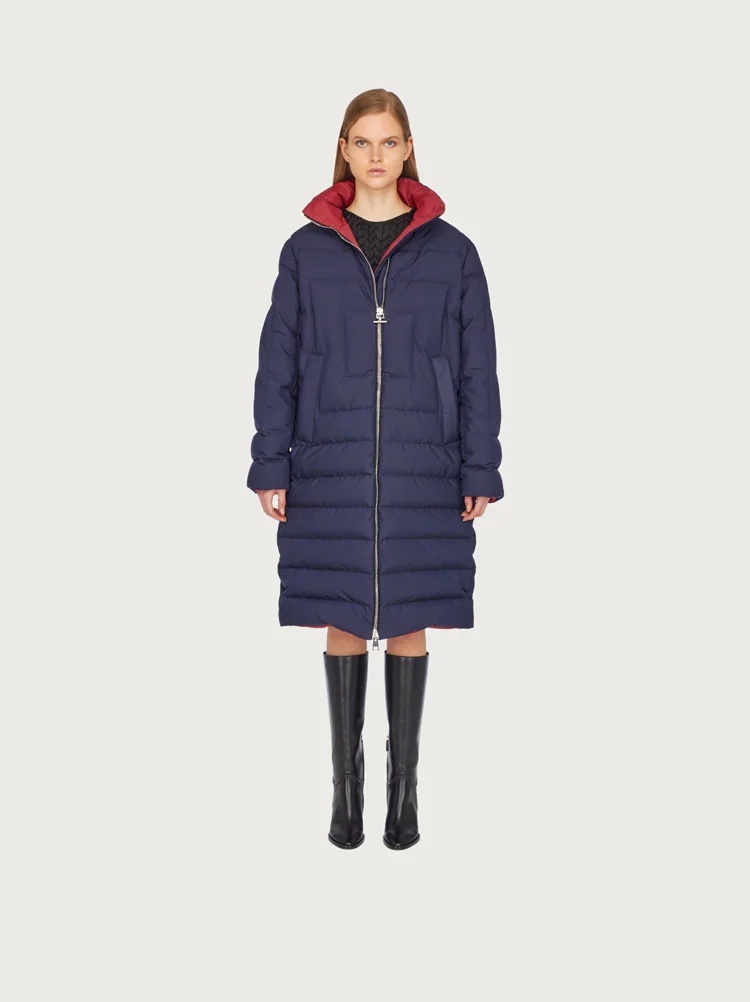 LONG QUILTED COAT - 6