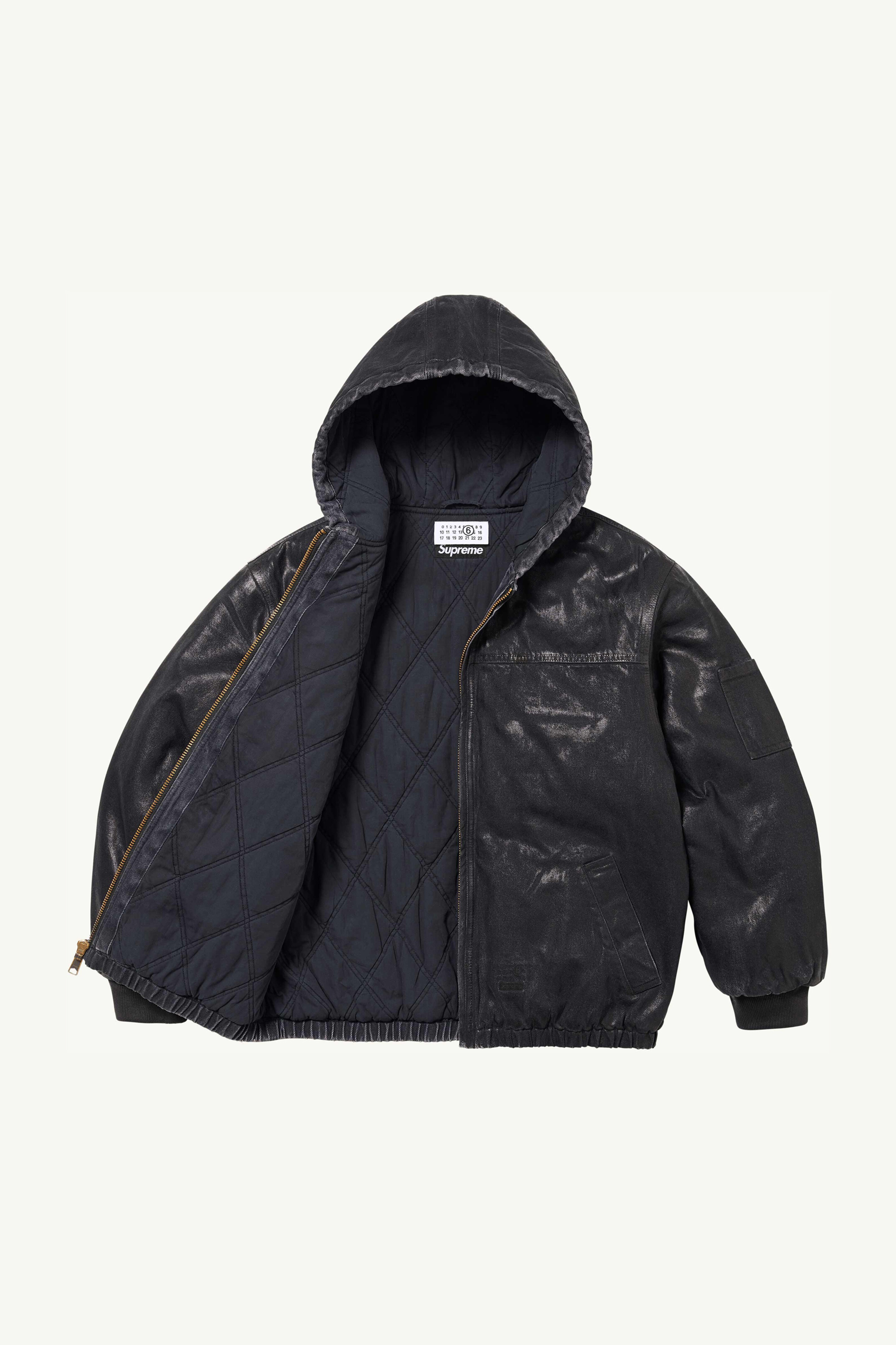 Supreme®/ MM6 Foil Hooded Work Jacket - 3