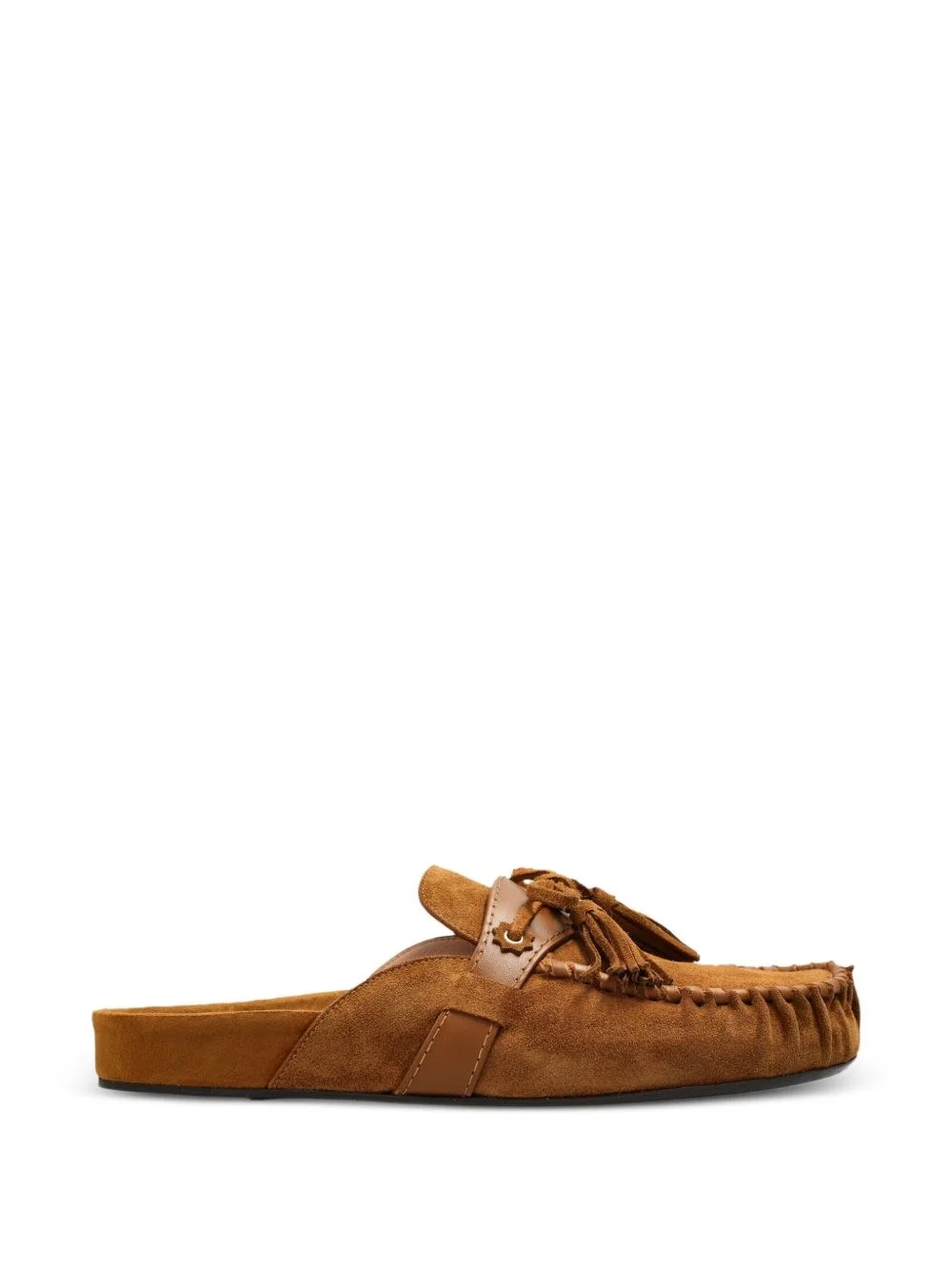 suede mules - 1