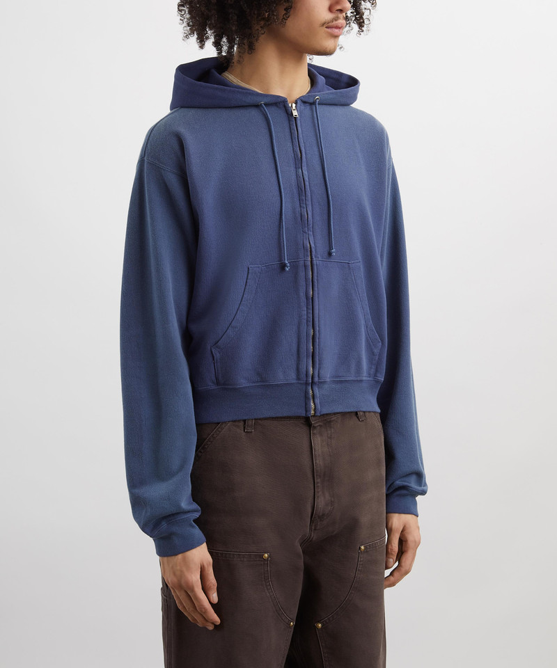 AURALEE Pima Light Sweat Zipped Parka outlook