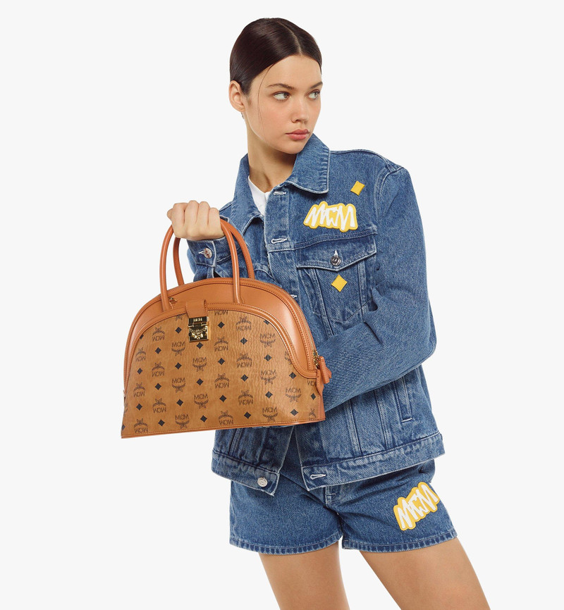 Tracy Tote in Visetos Leather Mix 6