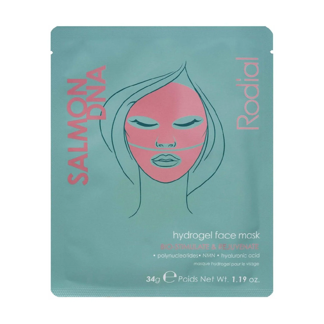 Salmon DNA Hydrogel Face Mask - 1
