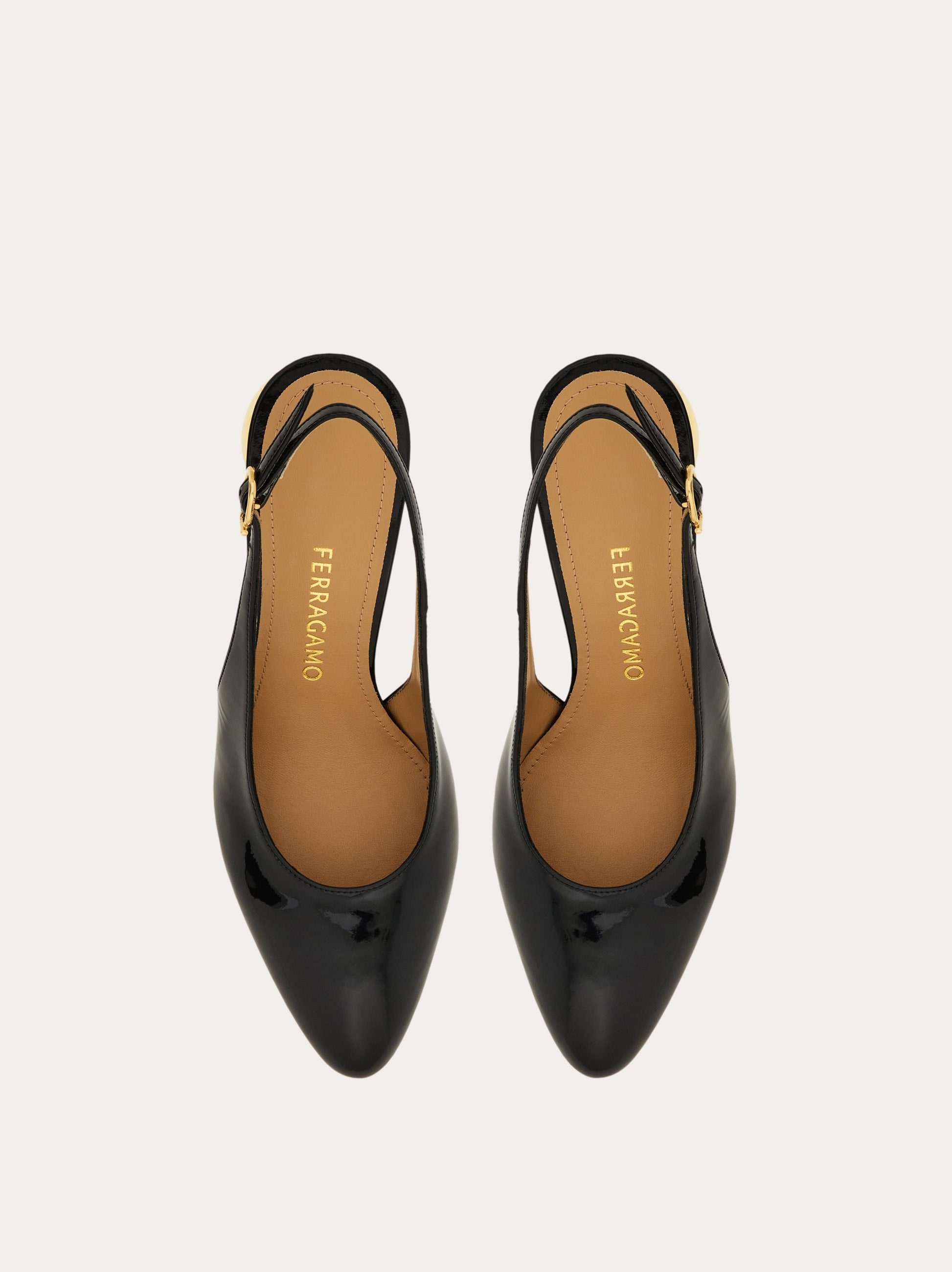 Spherical heel slingback pump - 2