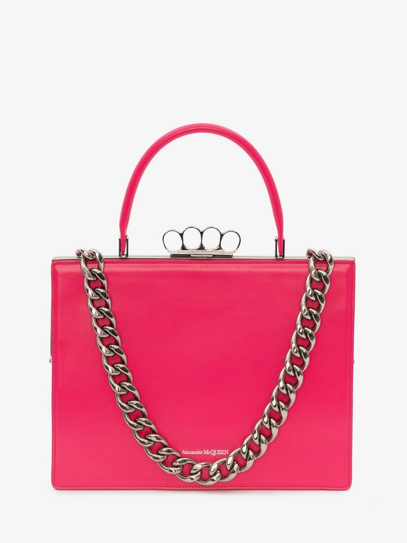 The Four Ring Frame in Neon Pink - 5