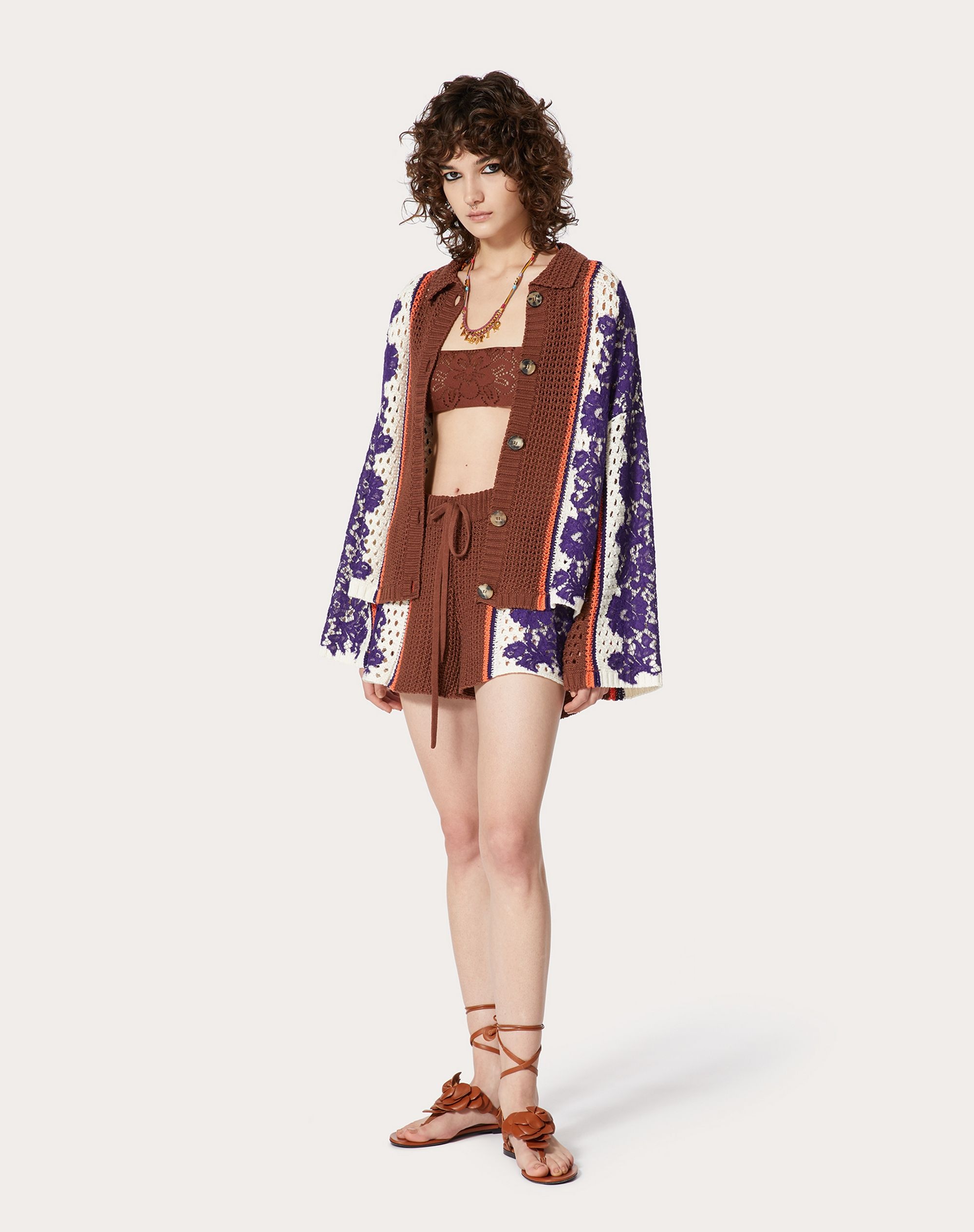 COTTON AND LACE JACKET - 2