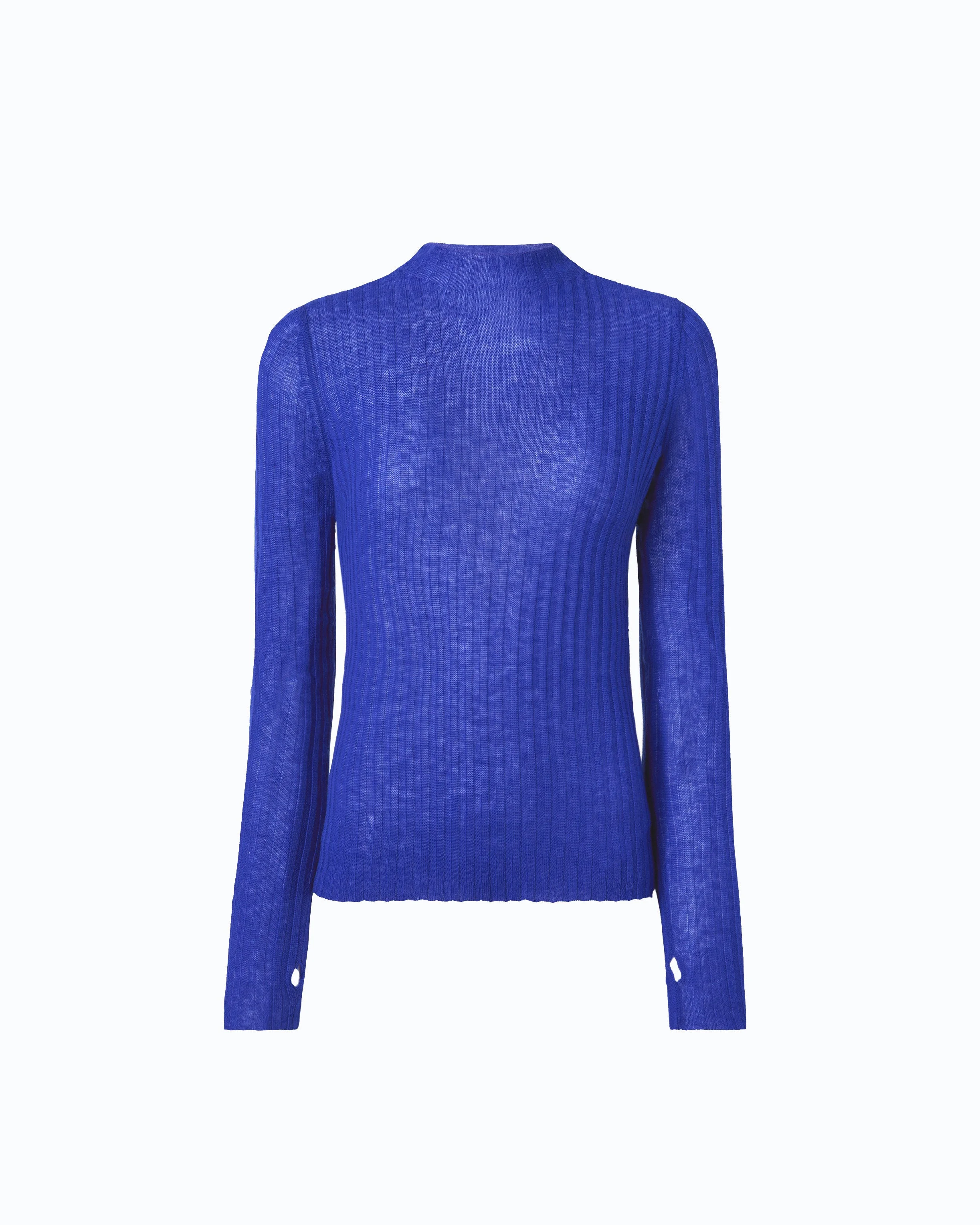 LIGHTWEIGHT RIBBED SWEATER - 1