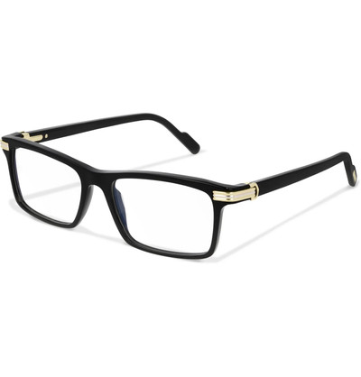 Cartier Rectangular-Frame Acetate Optical Glasses outlook