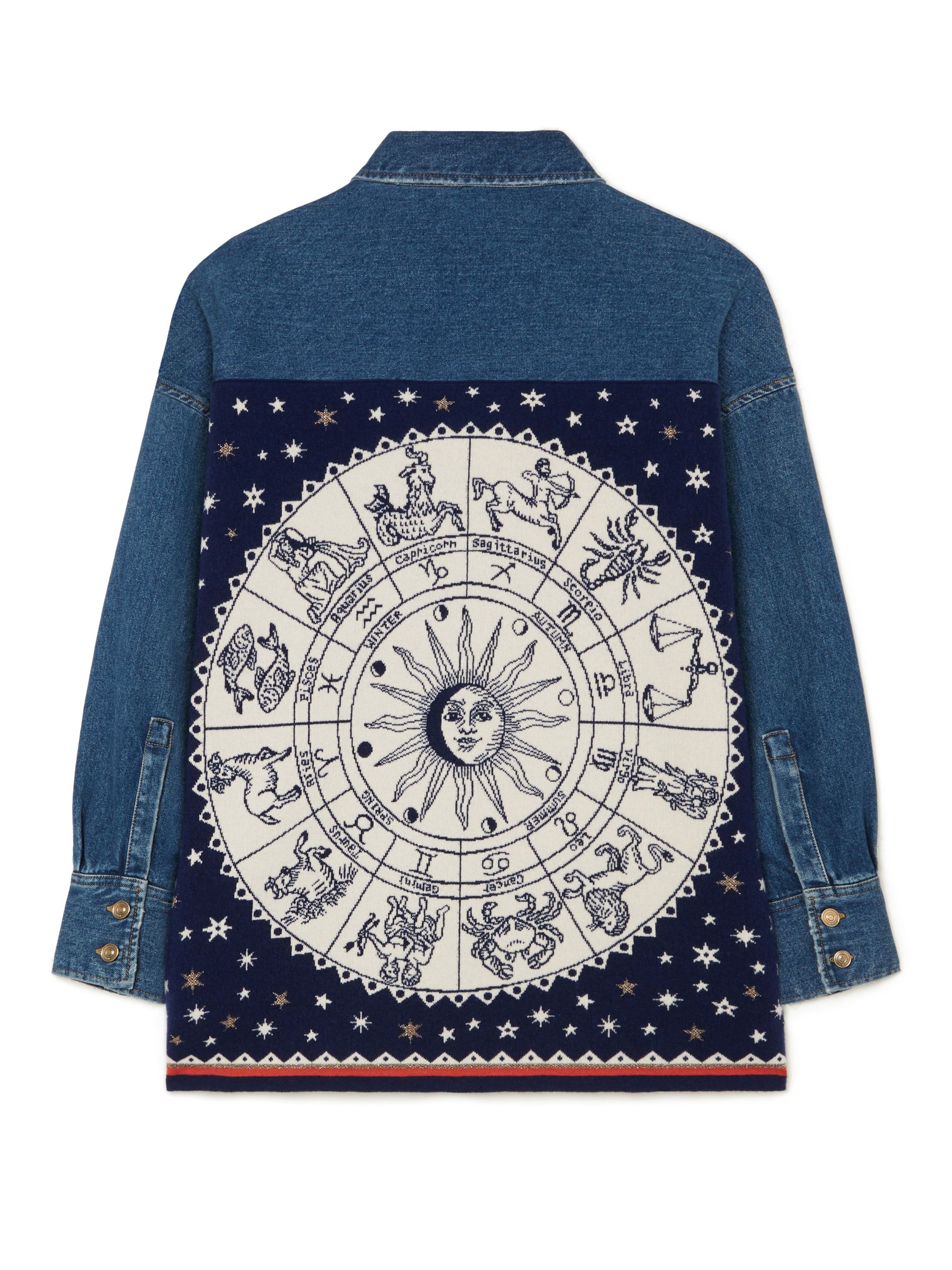Astrology Wheel Den Overshirt - 2