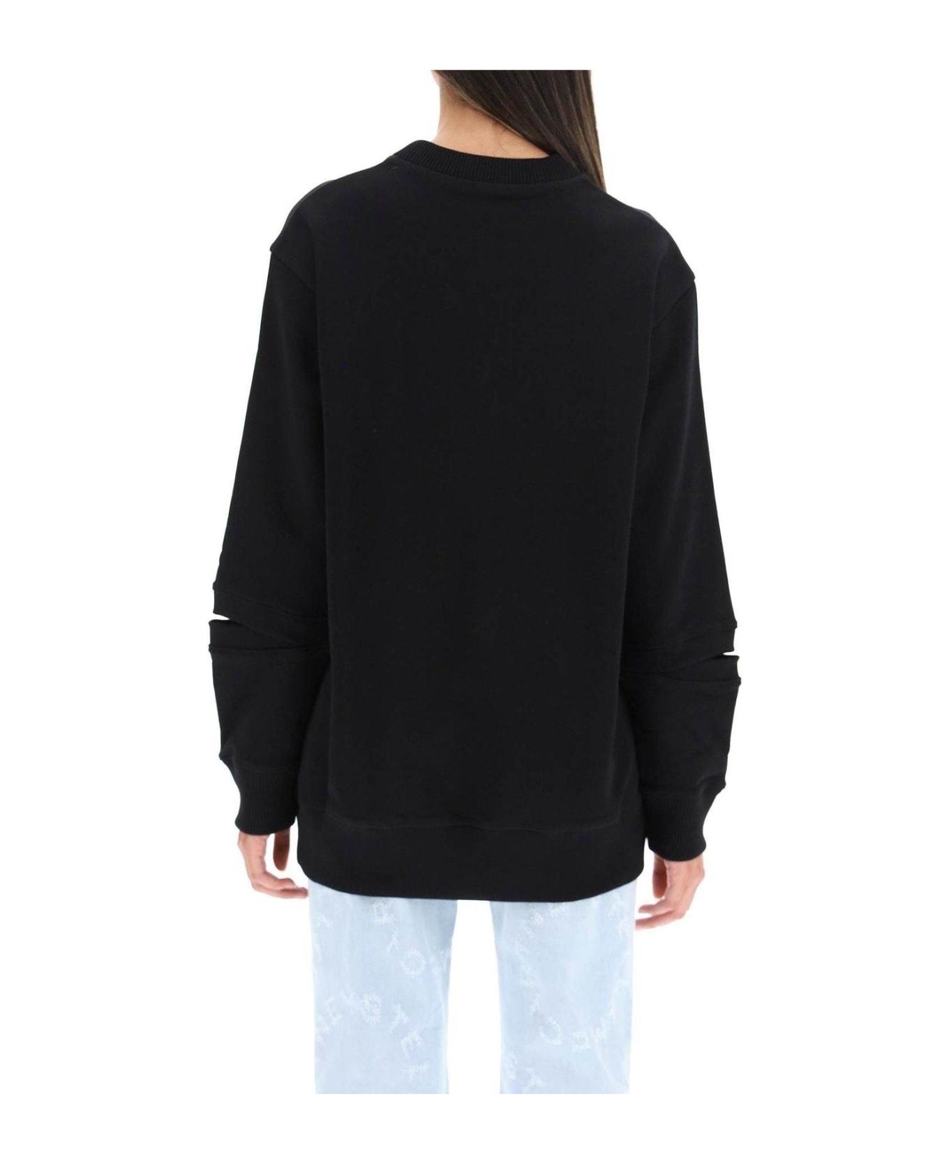 Logo Detailed Oversized Sweatshirt - 3