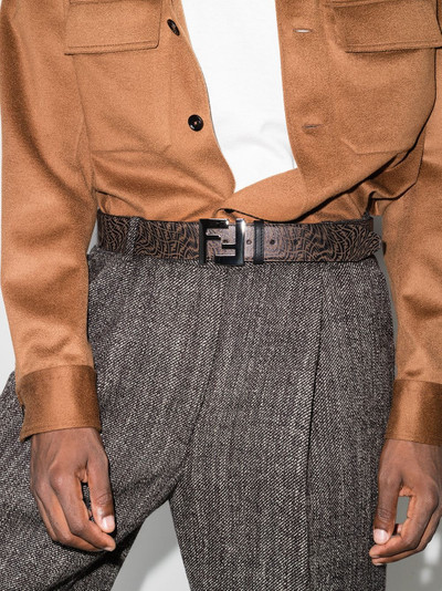 FENDI FF Vertigo leather belt outlook