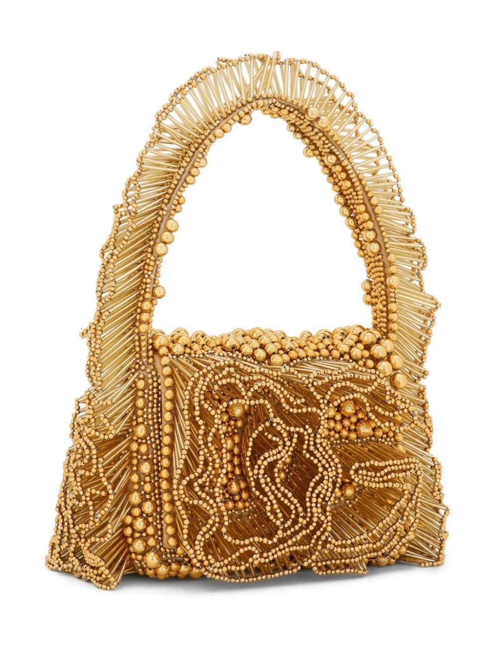 crystal-embellished tote bag - 4