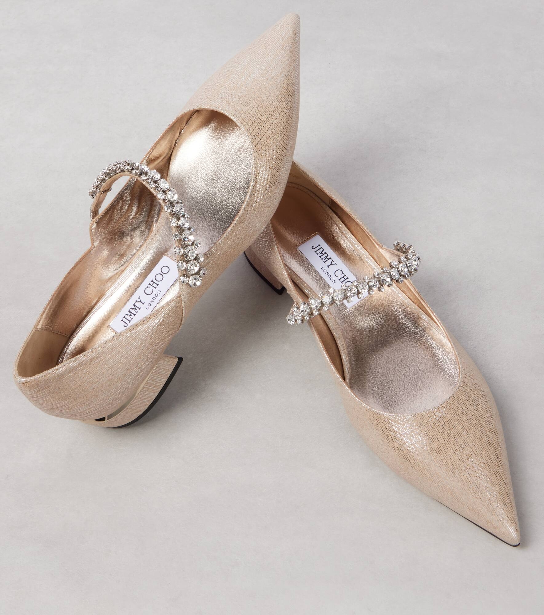 Bing embellished leather Mary Jane flats - 5