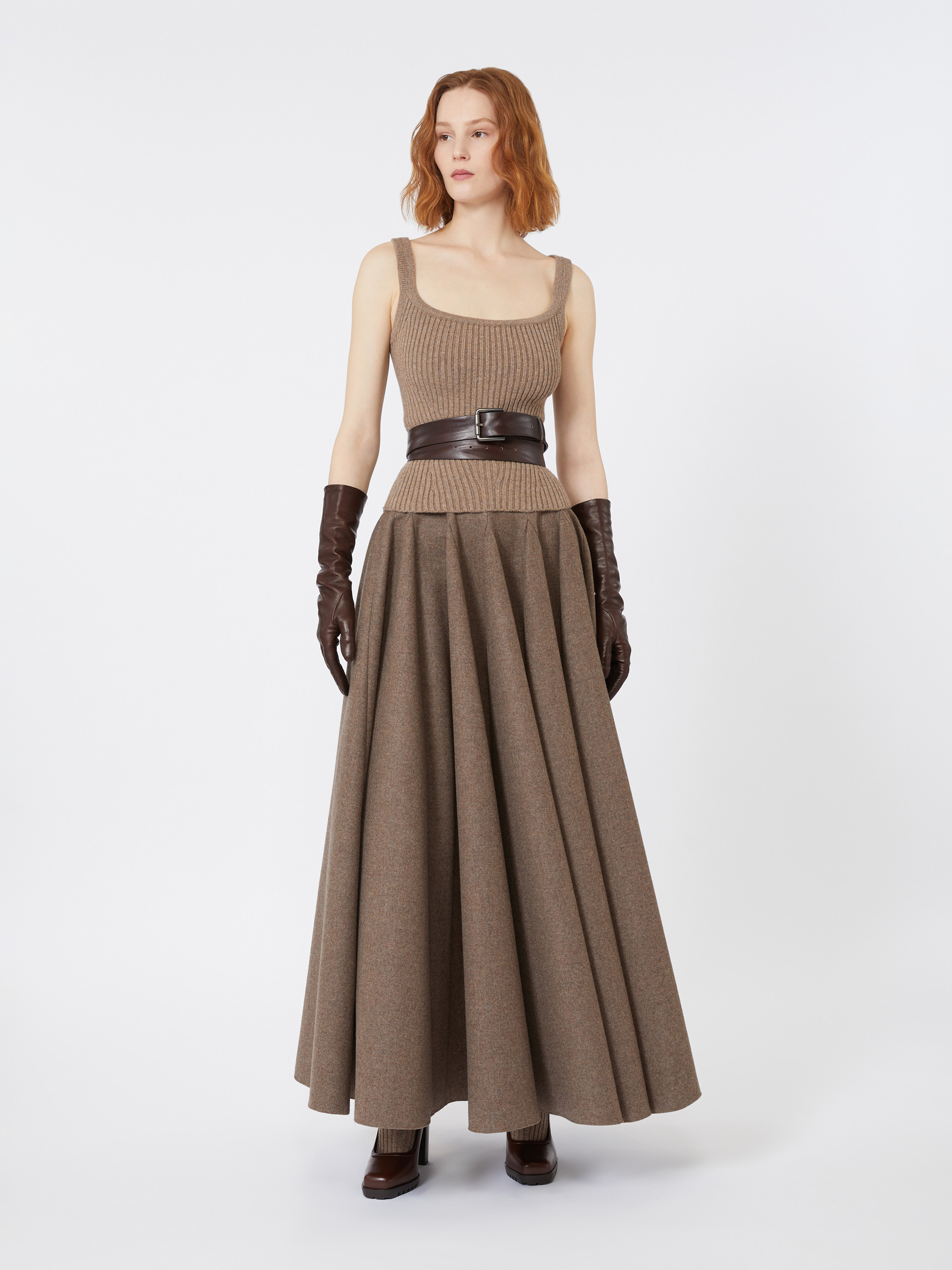 ARETUSA1234 Wool and cashmere yarn top - 2