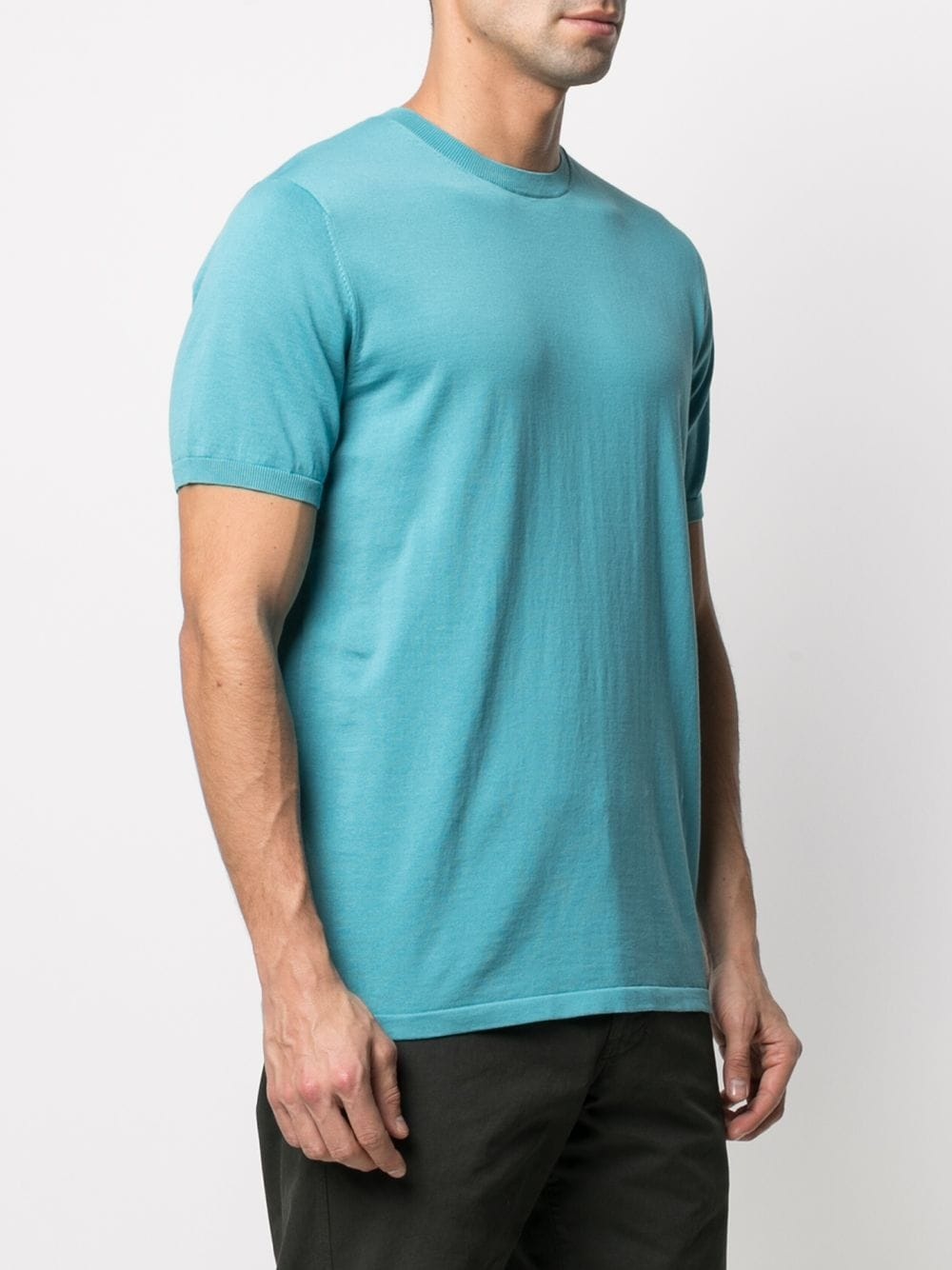 short-sleeved cotton T-shirt - 3