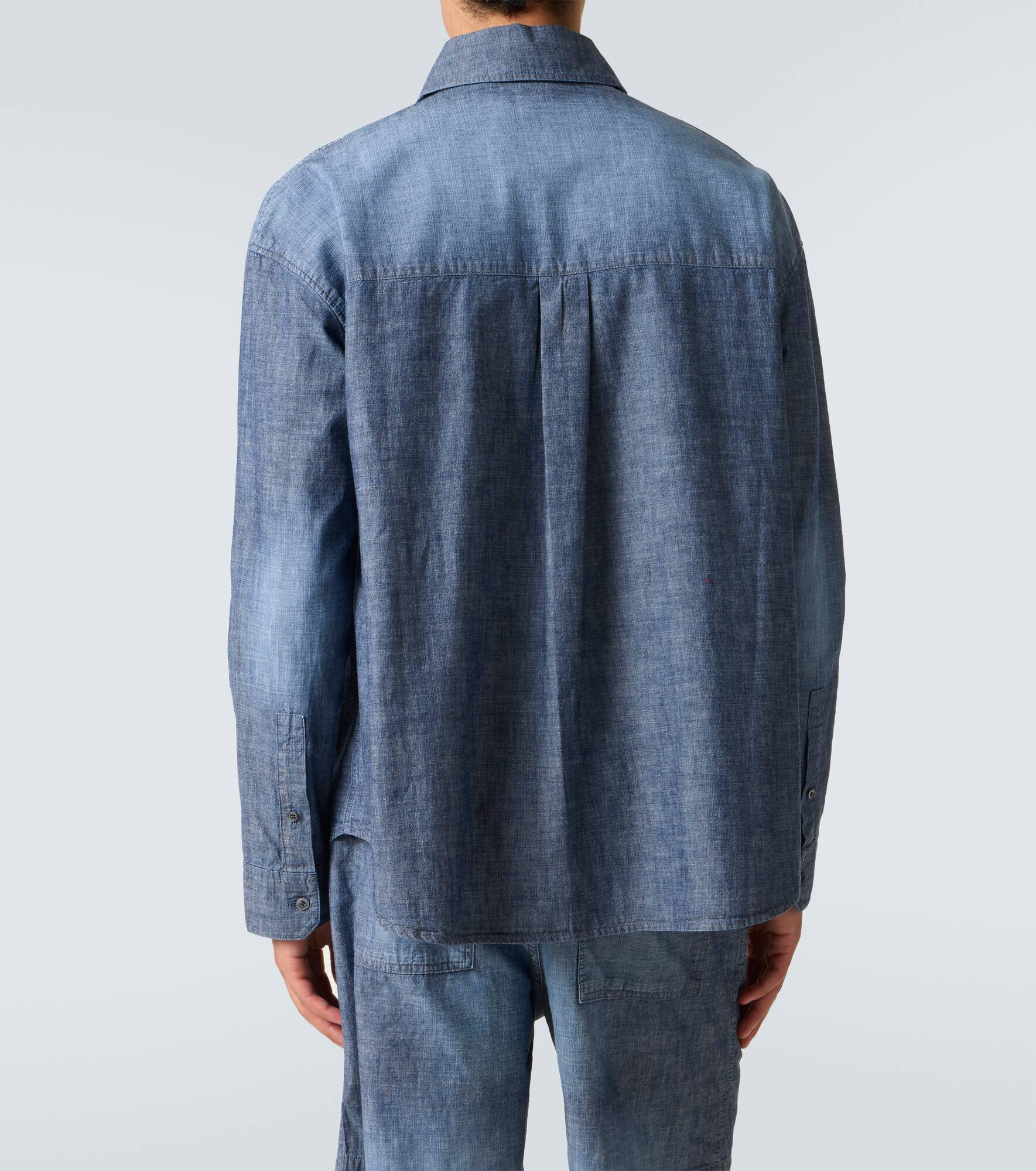 Anagram cotton poplin shirt - 4