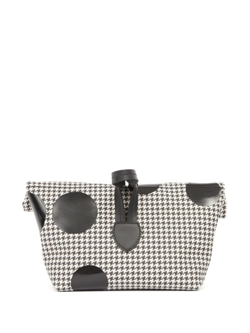 Maison Margiela Paper houndstooth clutch bag outlook