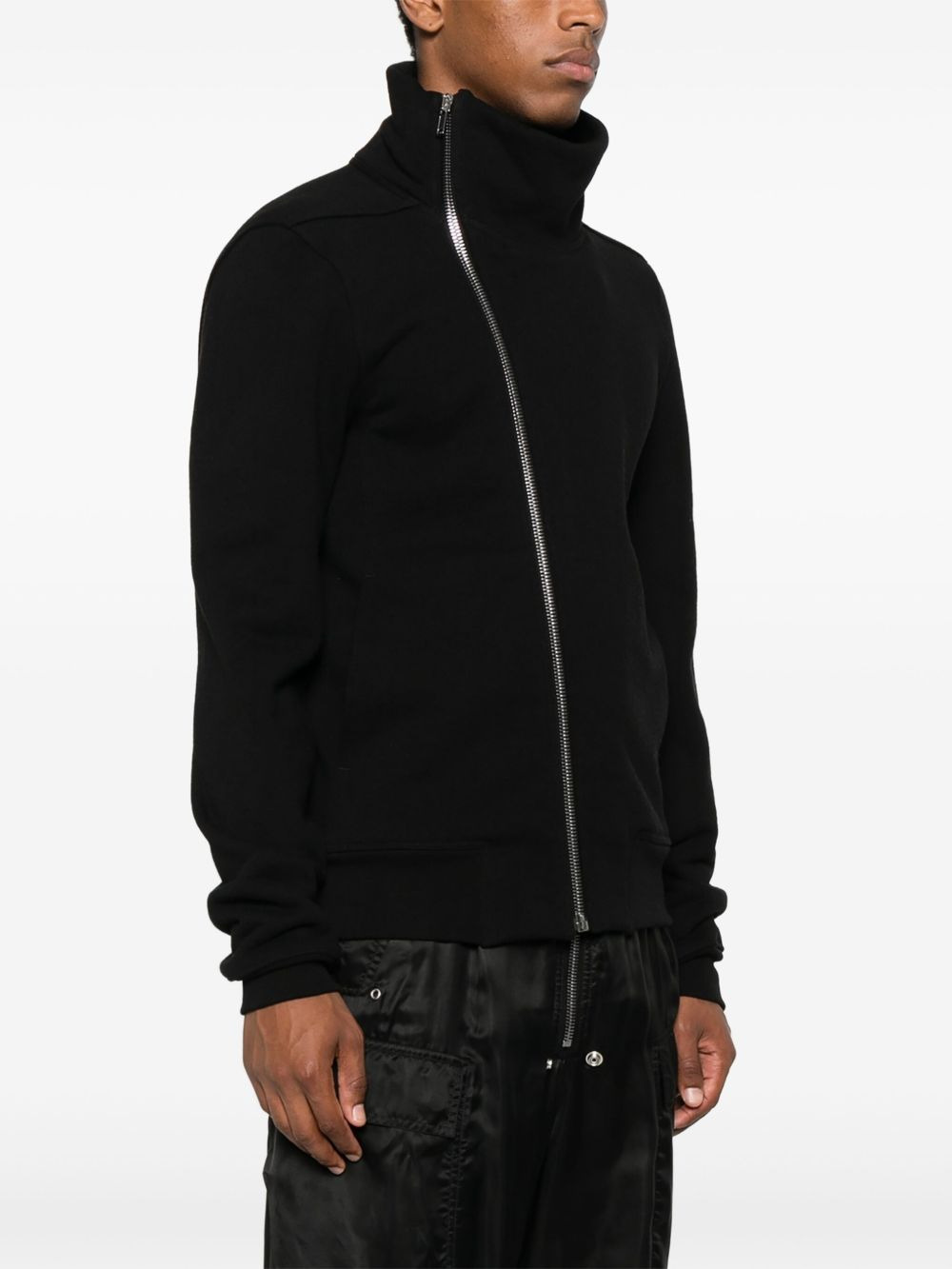 ASYMMETRICAL ZIP-FRONT JACKET - 5