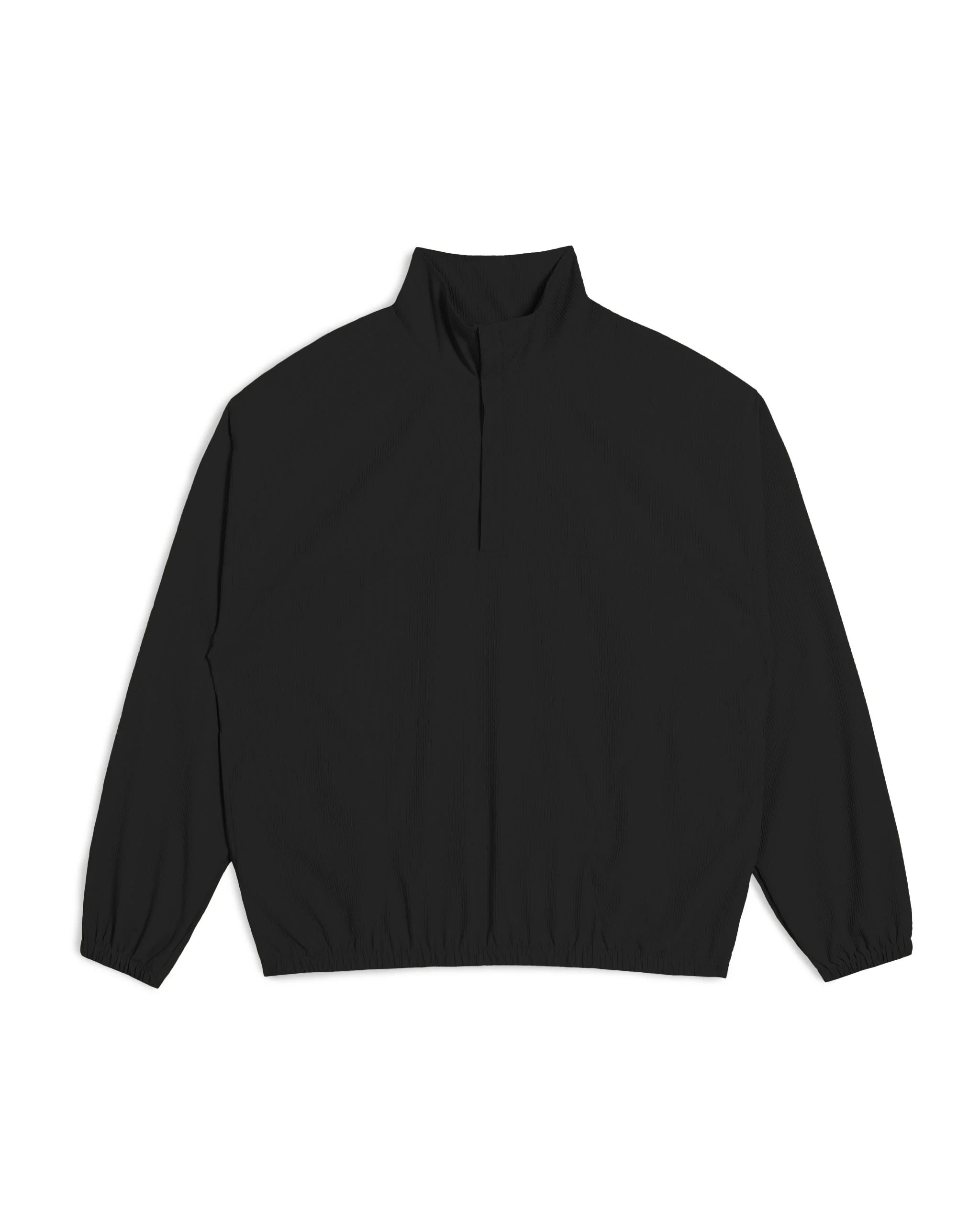 Black UV Stretch Pullover - 1