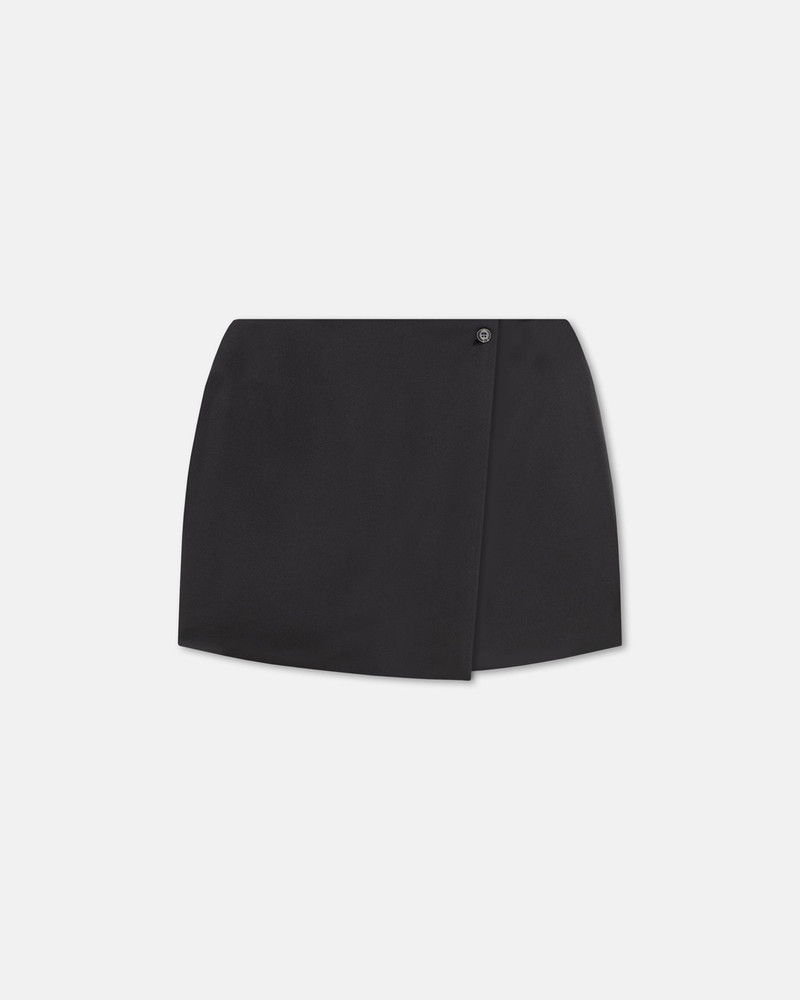 Tech-Satin Wrap Mini Skort 1