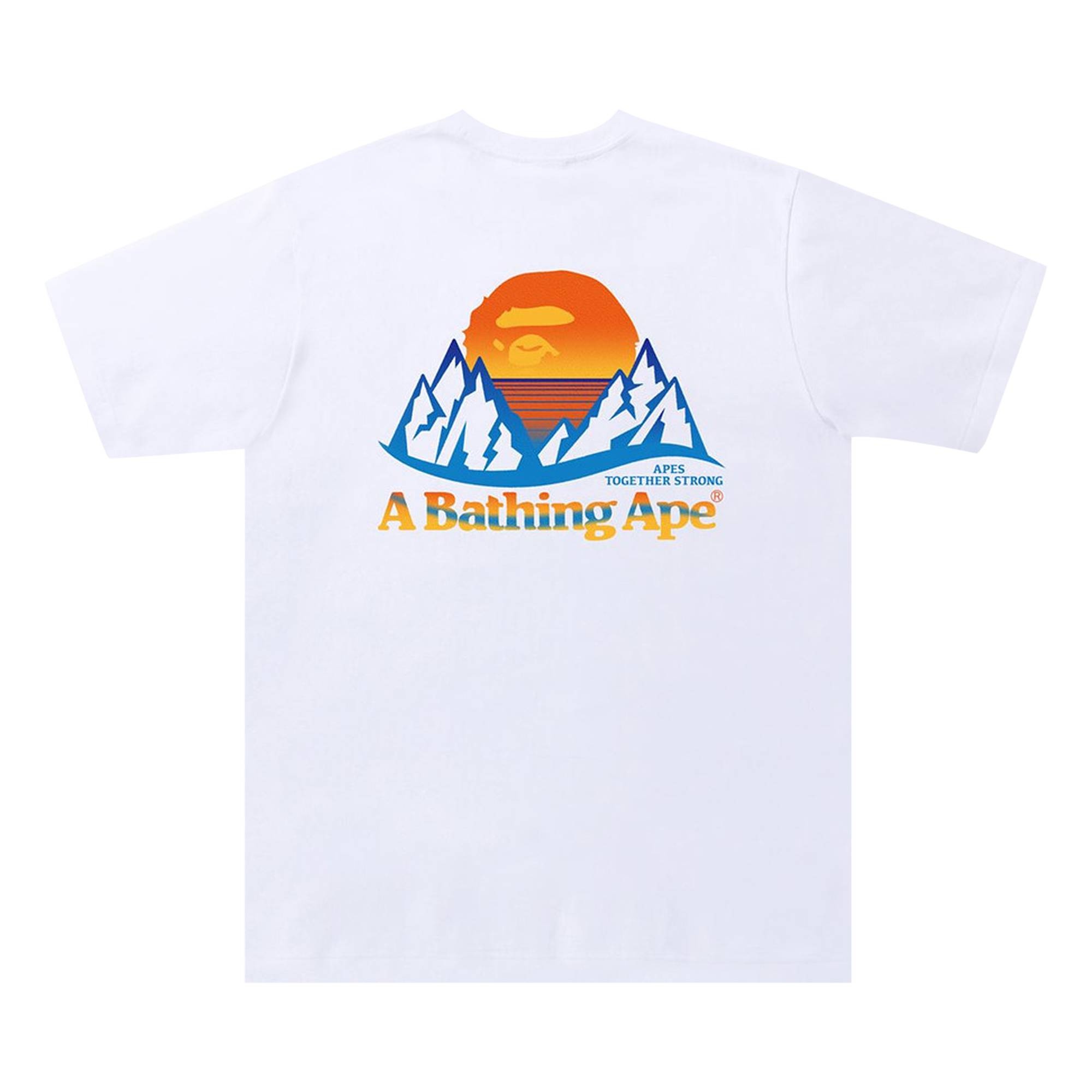 BAPE Mountain Tee 'White' - 2