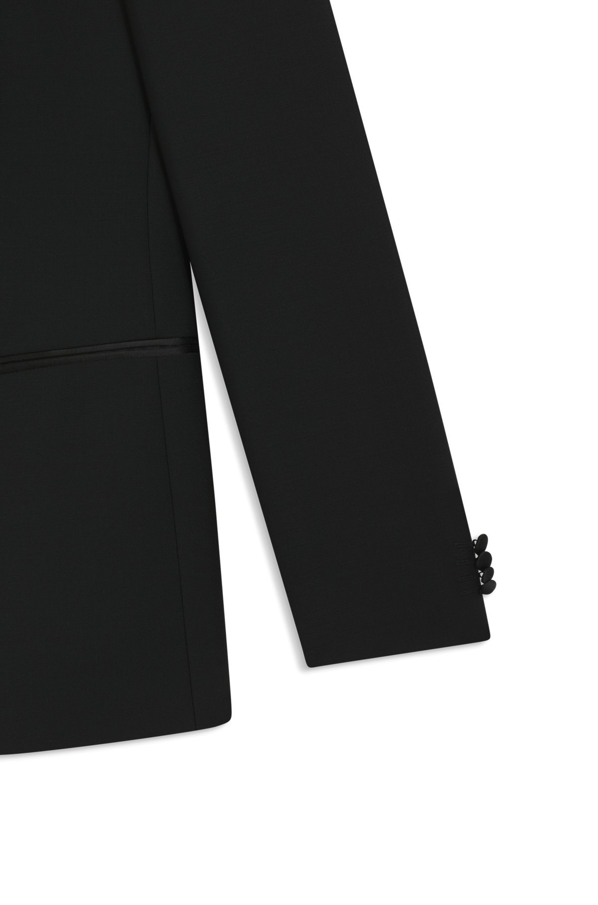 TWO-PIECE TUXEDO SUIT IN AN ITALIAN WOOL BLEND - 9