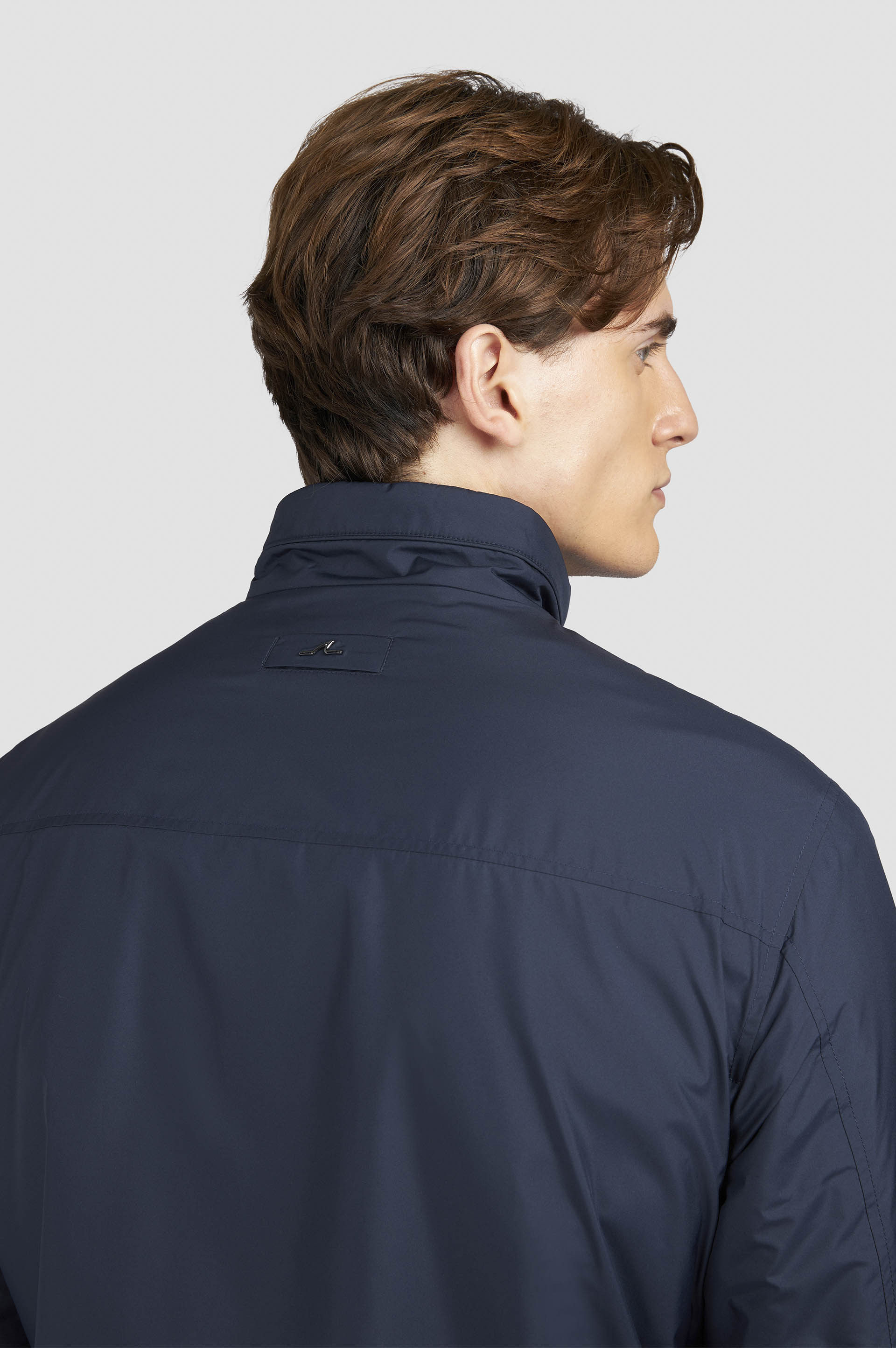 REVERSIBLE BLOUSON IN WOOL, SILK, AND MICROFIBER - 5