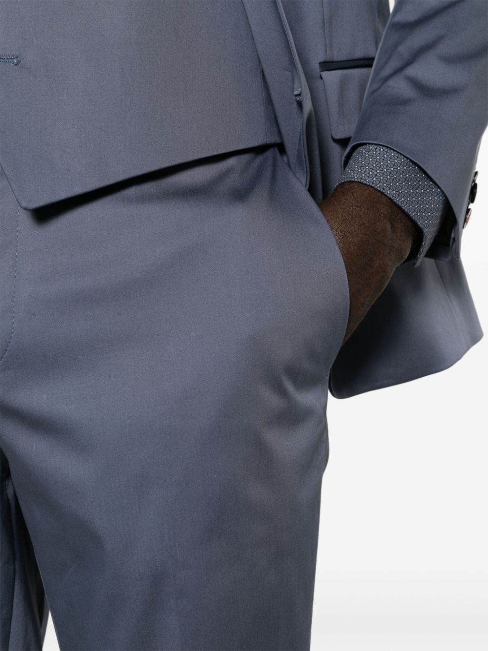 single-breasted three-piece suit - 7