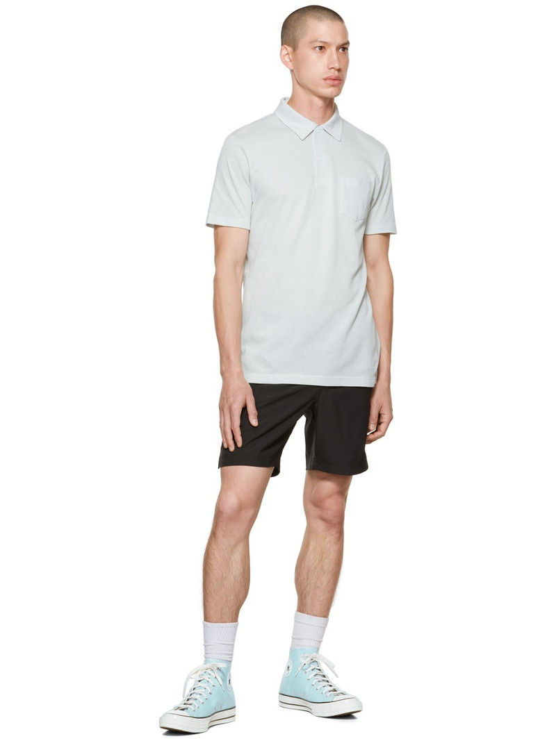 Sunspel Blue Riviera Polo outlook