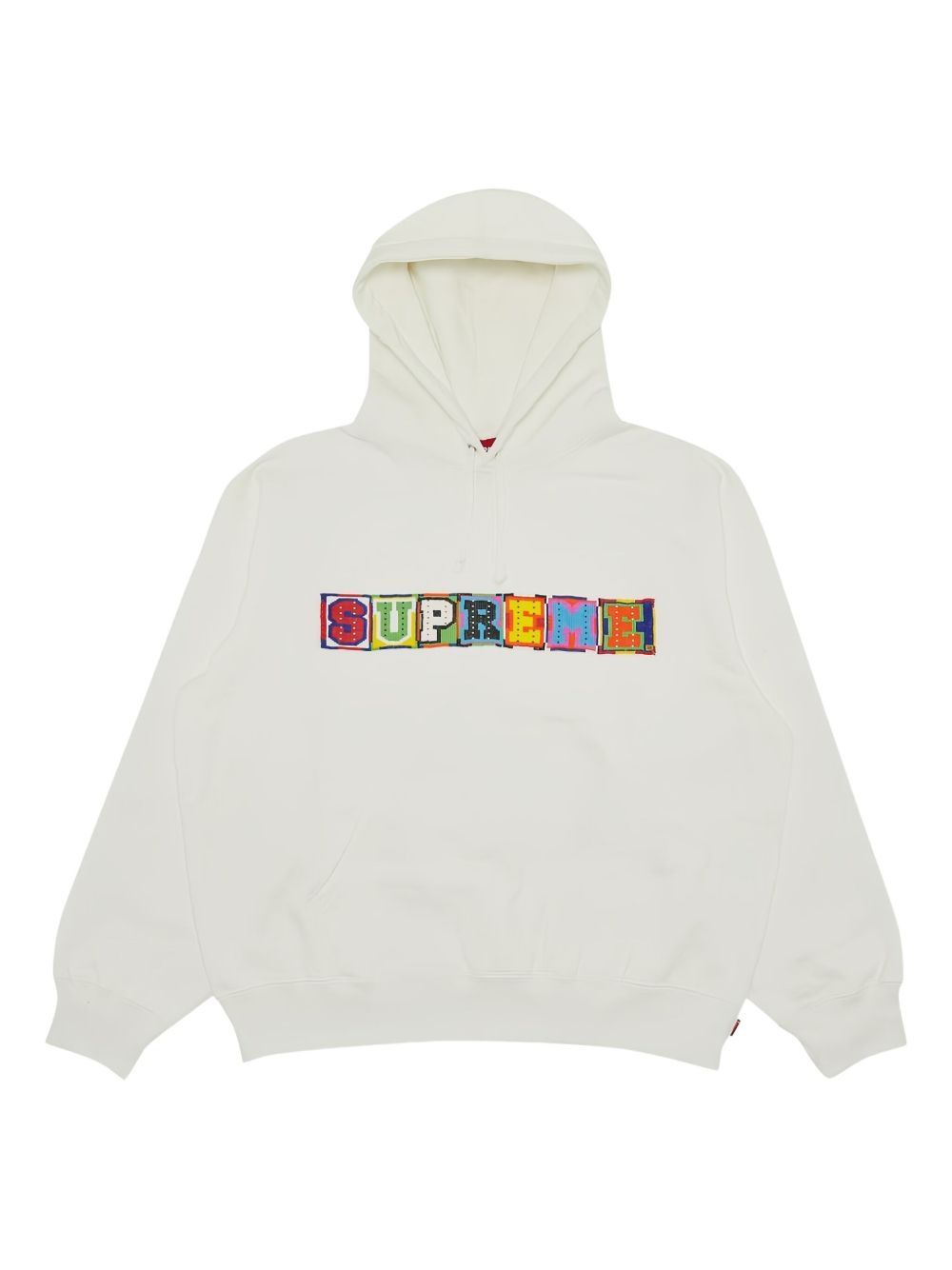 Beaded Harvard hoodie - 1