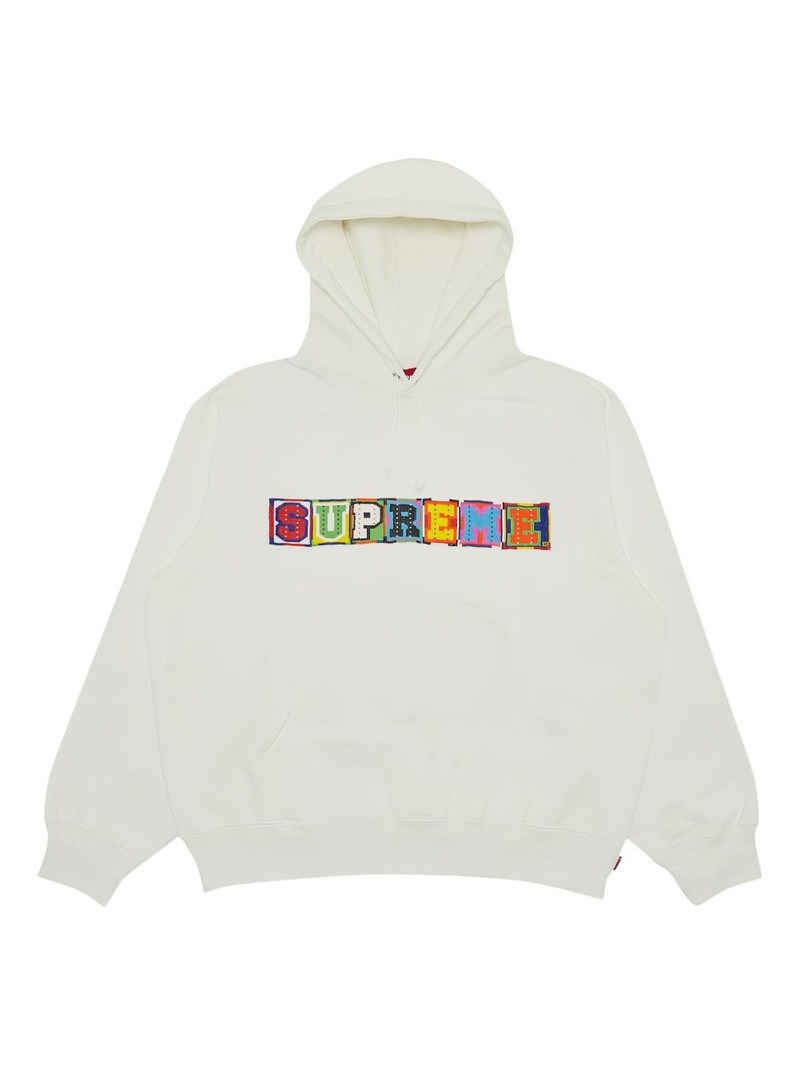 Beaded Harvard hoodie - 1