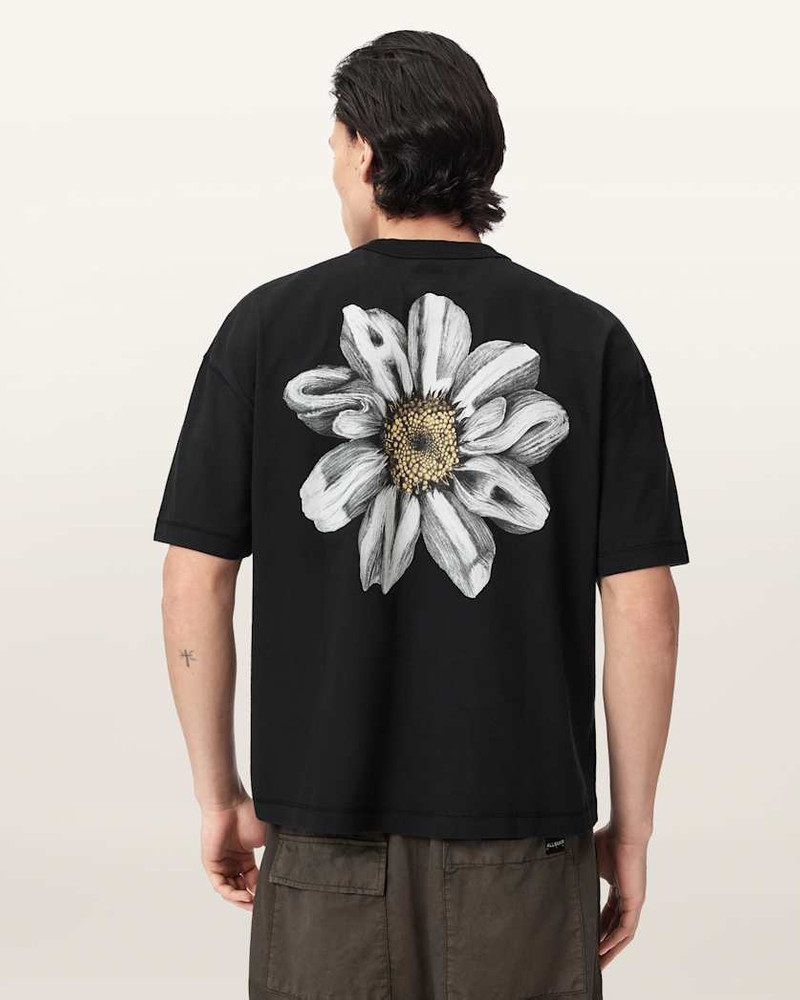 ALLSAINTS PETALS OVERSIZED SHORT SLEEVE GRAPHIC T-SHIRT outlook