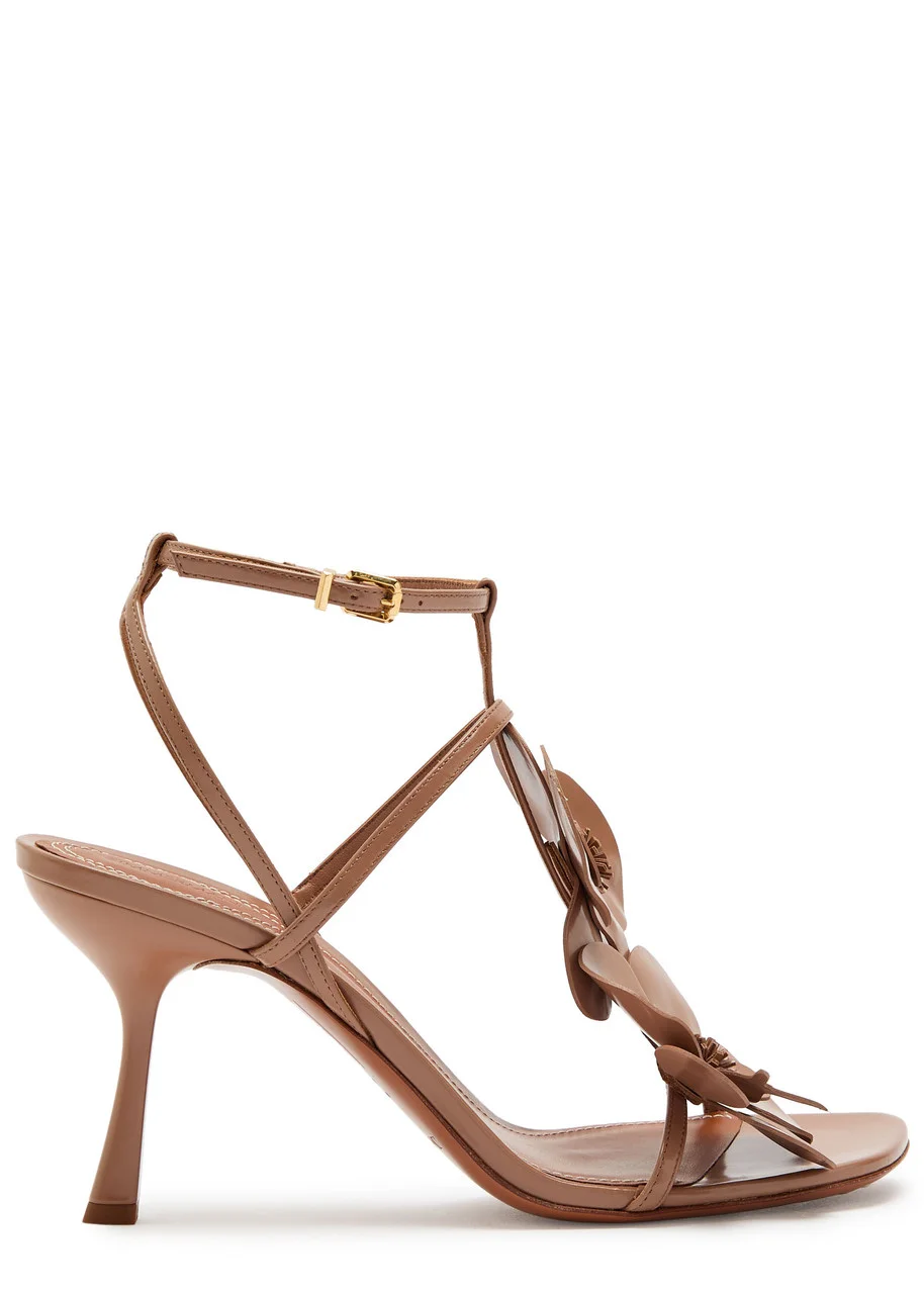 Zimmermann Orchid 85 Leather Sandals - 1