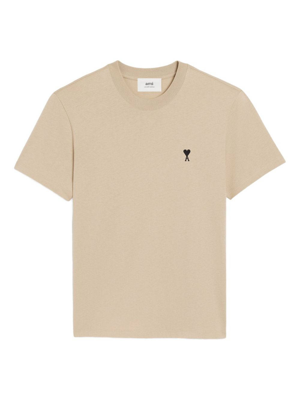 logo-embroidered T-shirt - 1