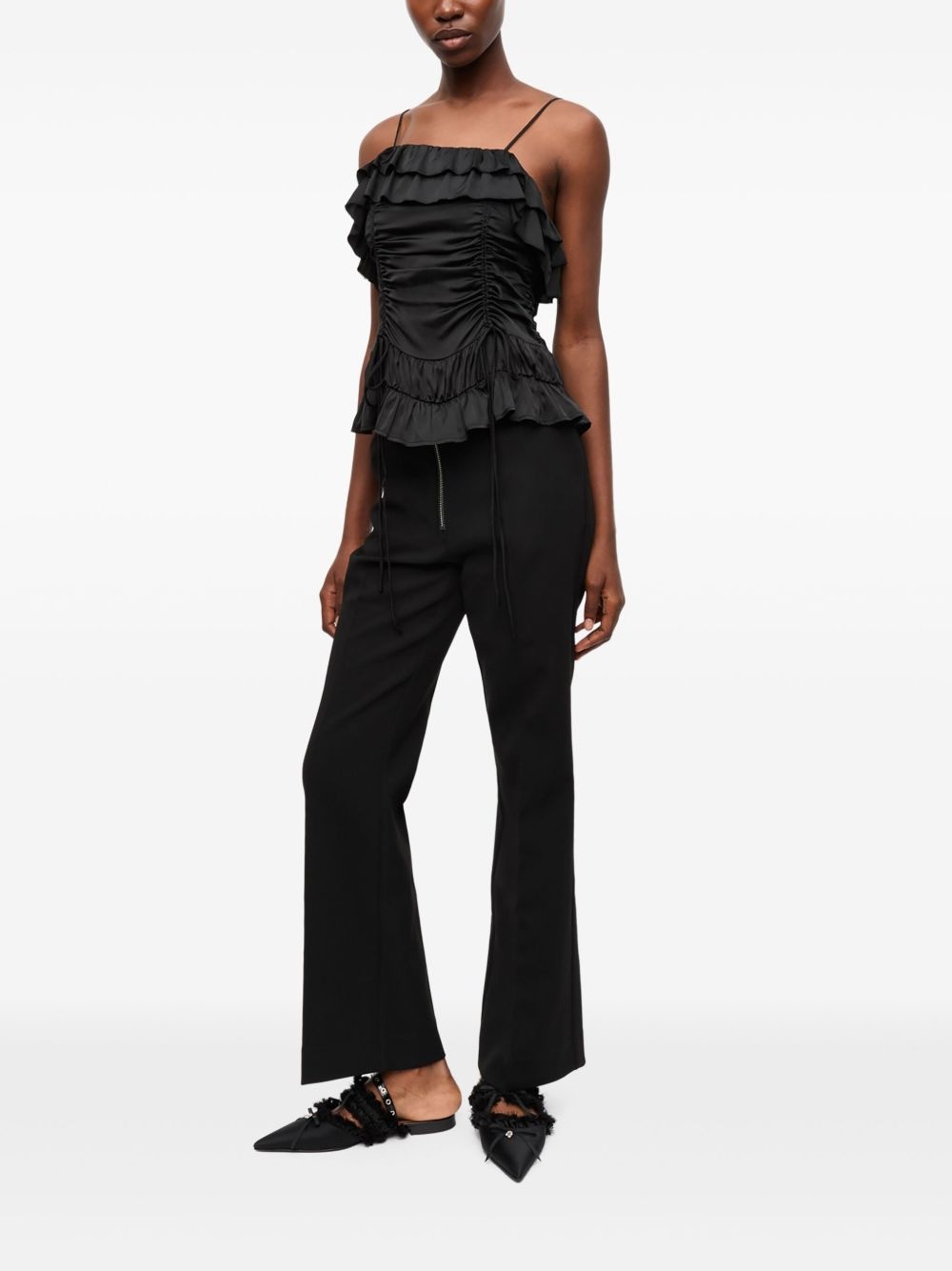 draped top - 2