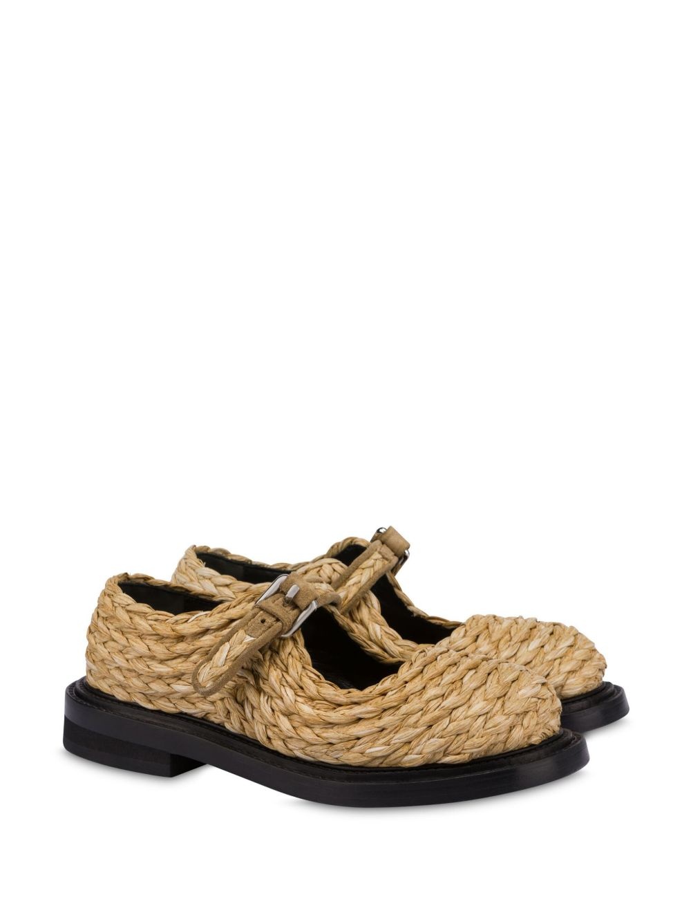 braided loafers - 2